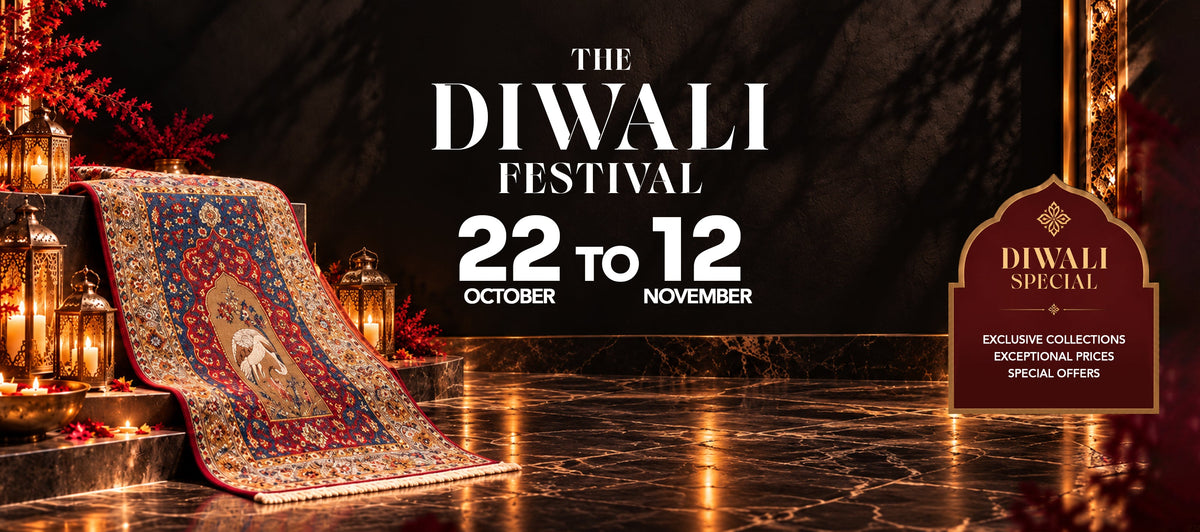 Diwali Festival 2026 at Azimzadeh Carpets, up to 30% off