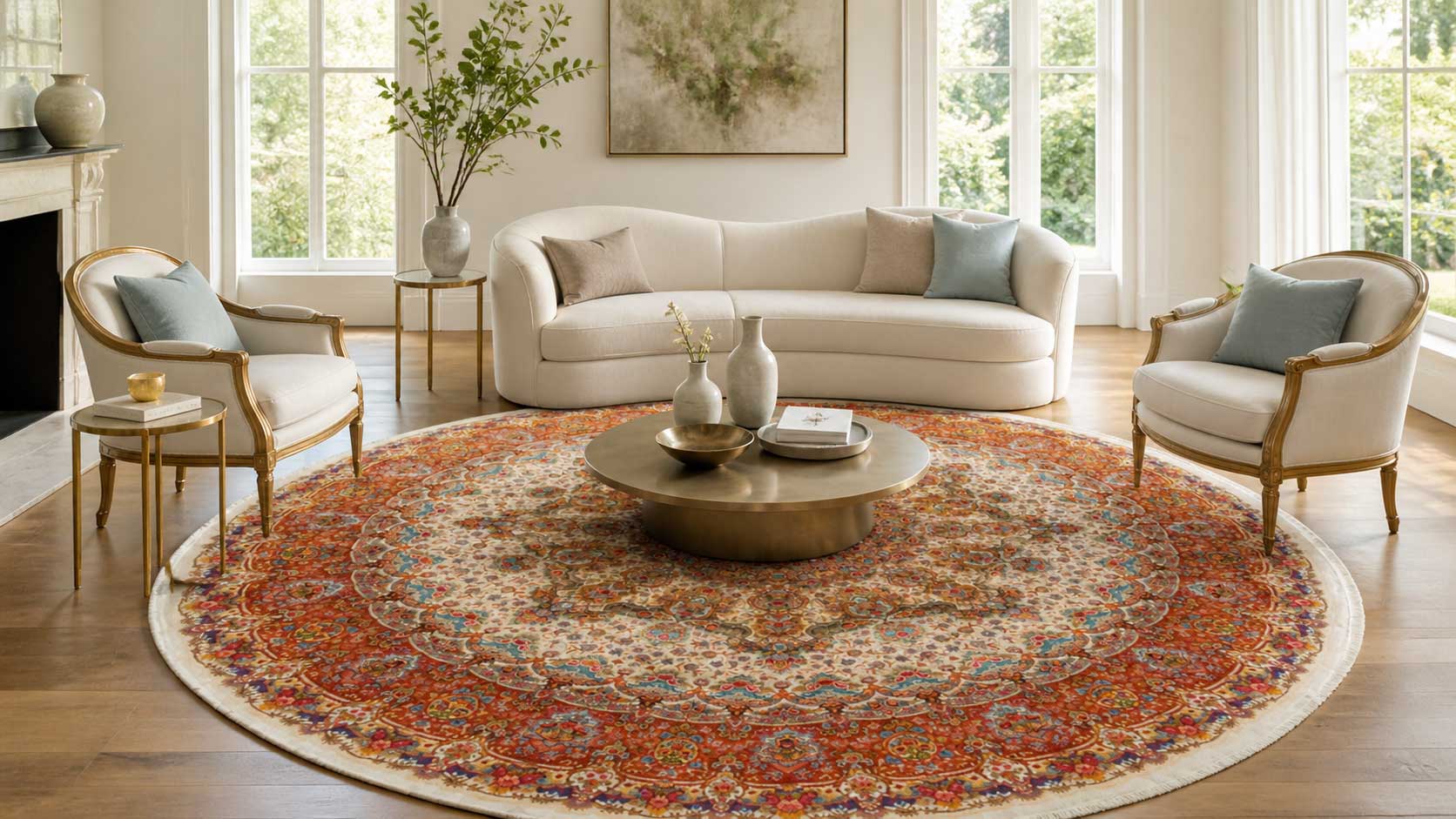Round Handmade Rugs