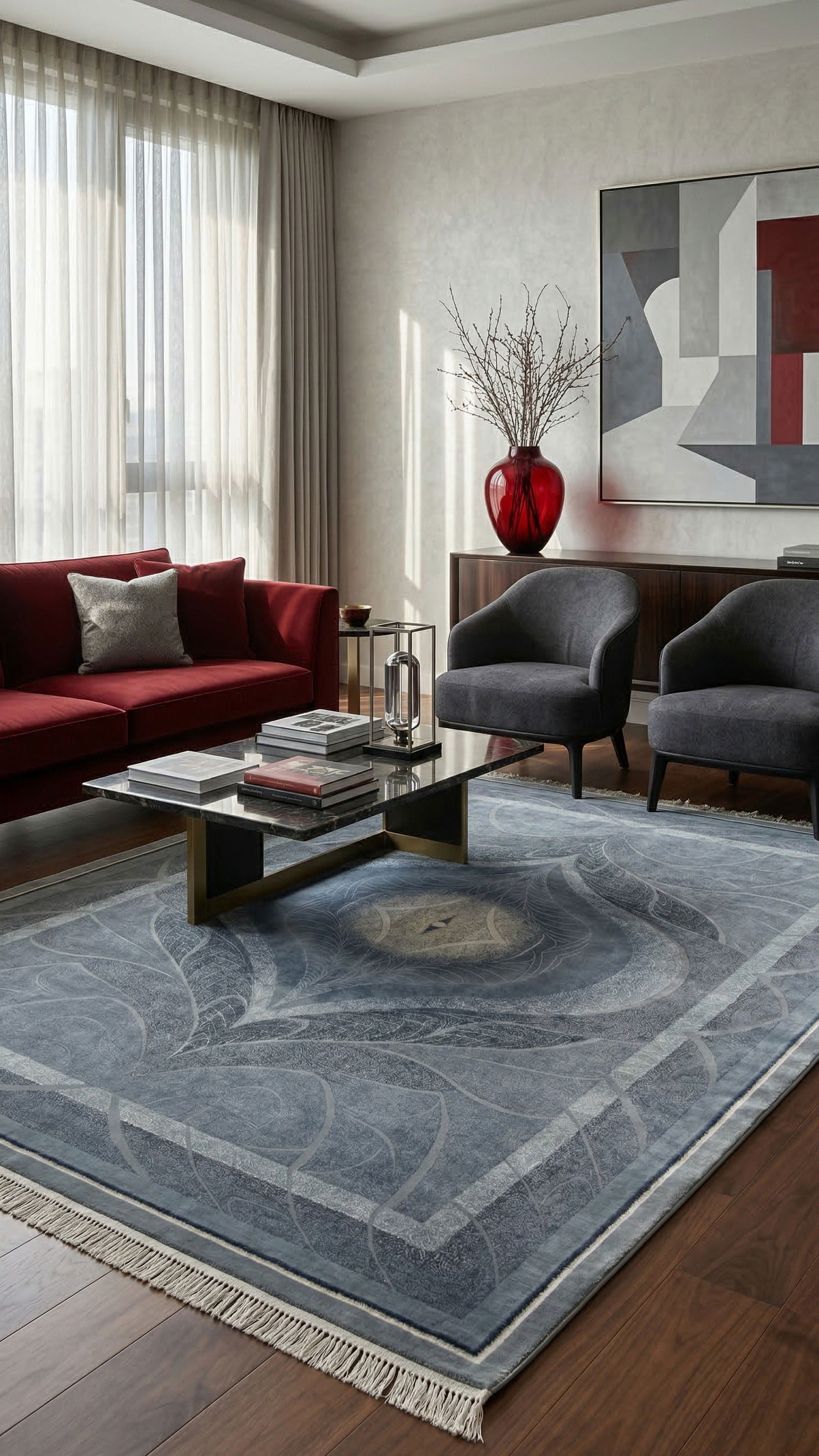 Qom Handmade Carpet — Sarasar | Full Silk | 190 × 290 cm | SKU 10501466