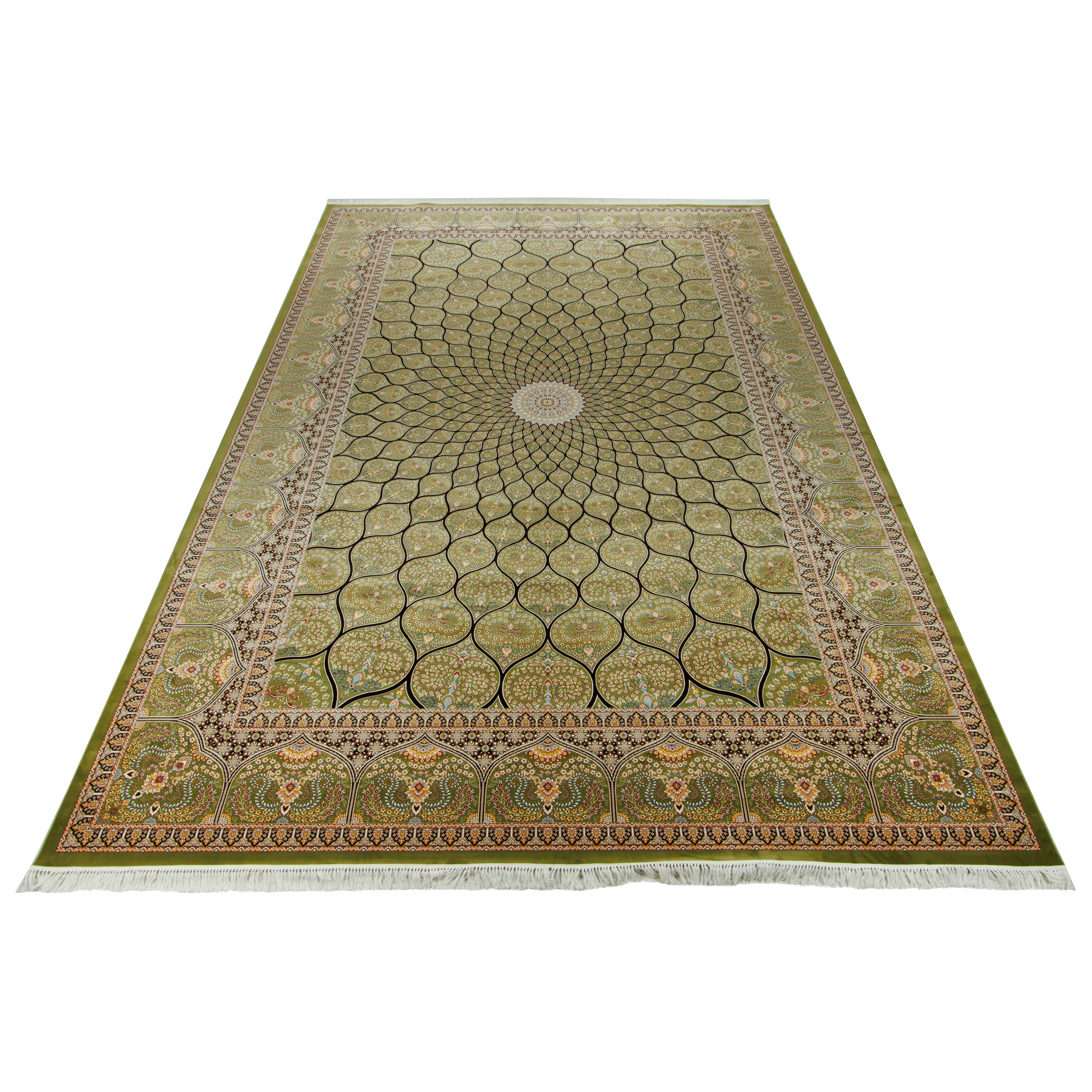 Machine-made Rug, Classic All-over, Acrylic, SPU 100043