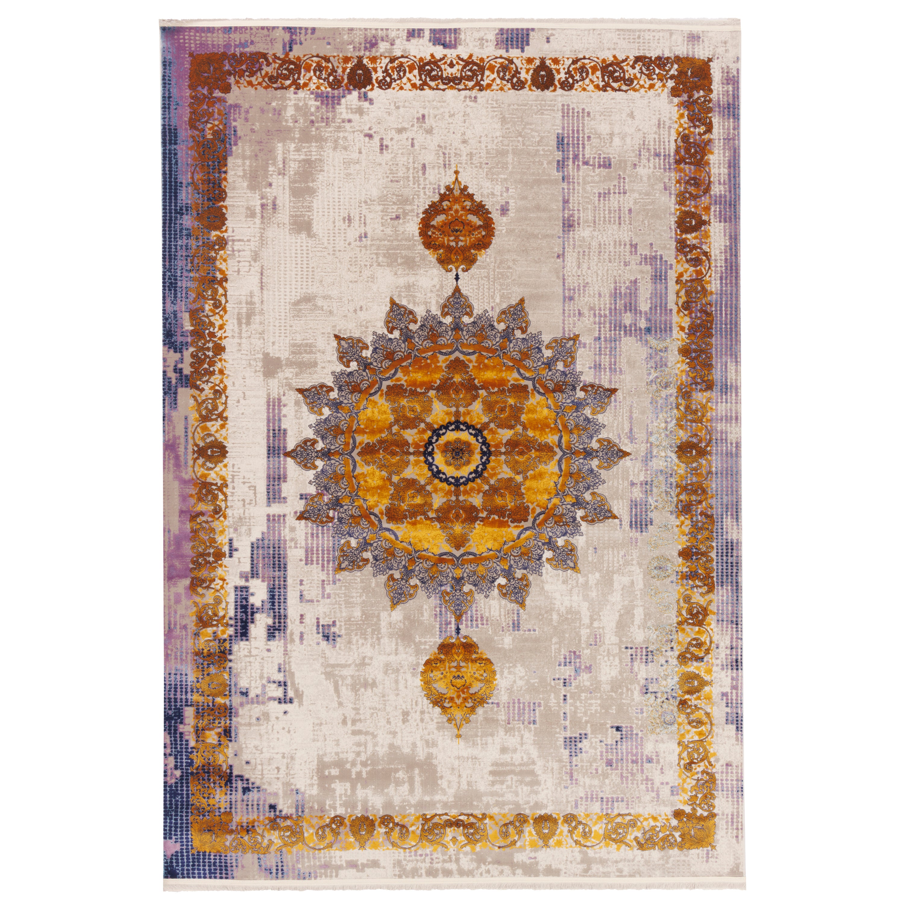 Machine-made Rug, Neoclassic Centre Medallion, Acrylic, SPU 100065