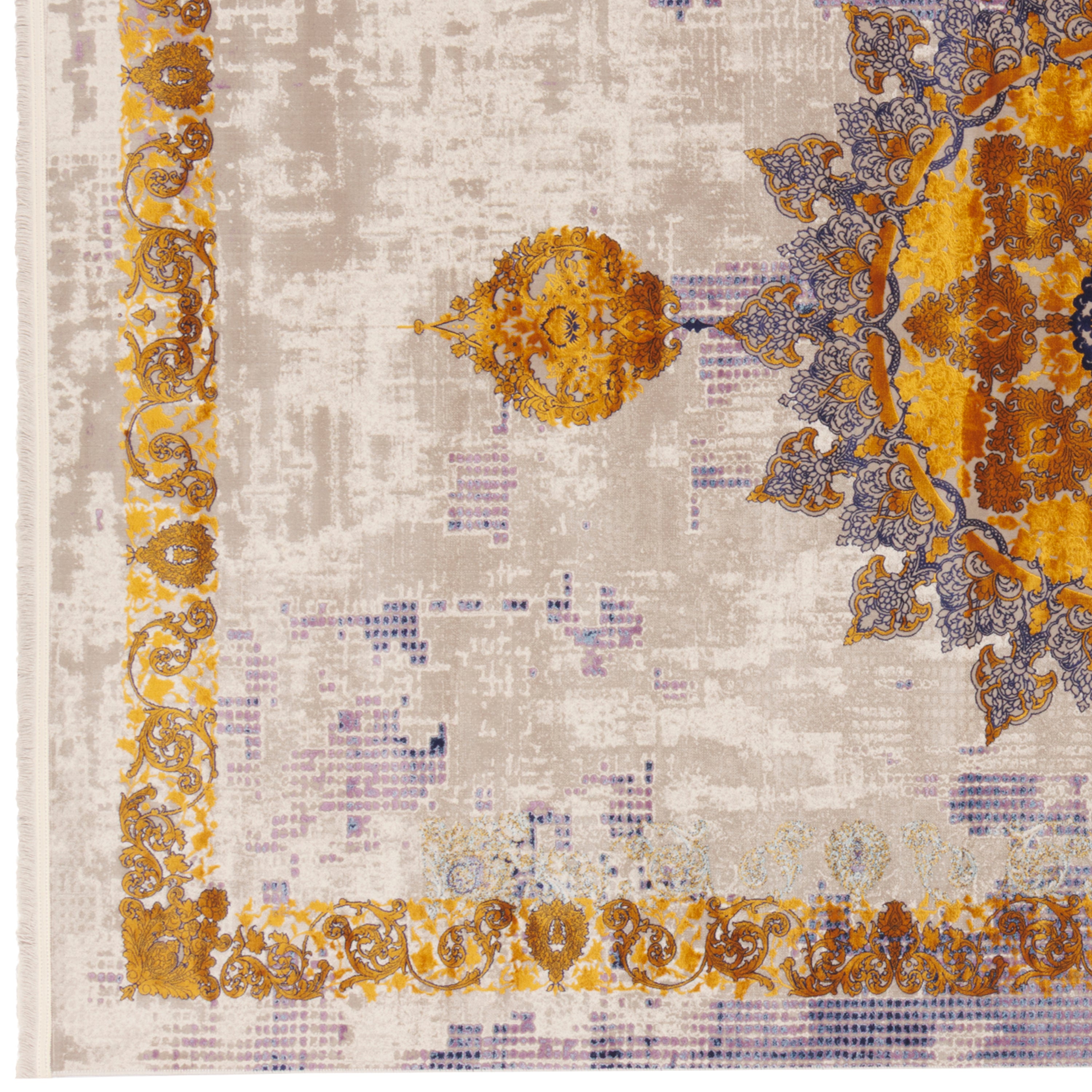 Machine-made Rug, Neoclassic Centre Medallion, Acrylic, SPU 100065