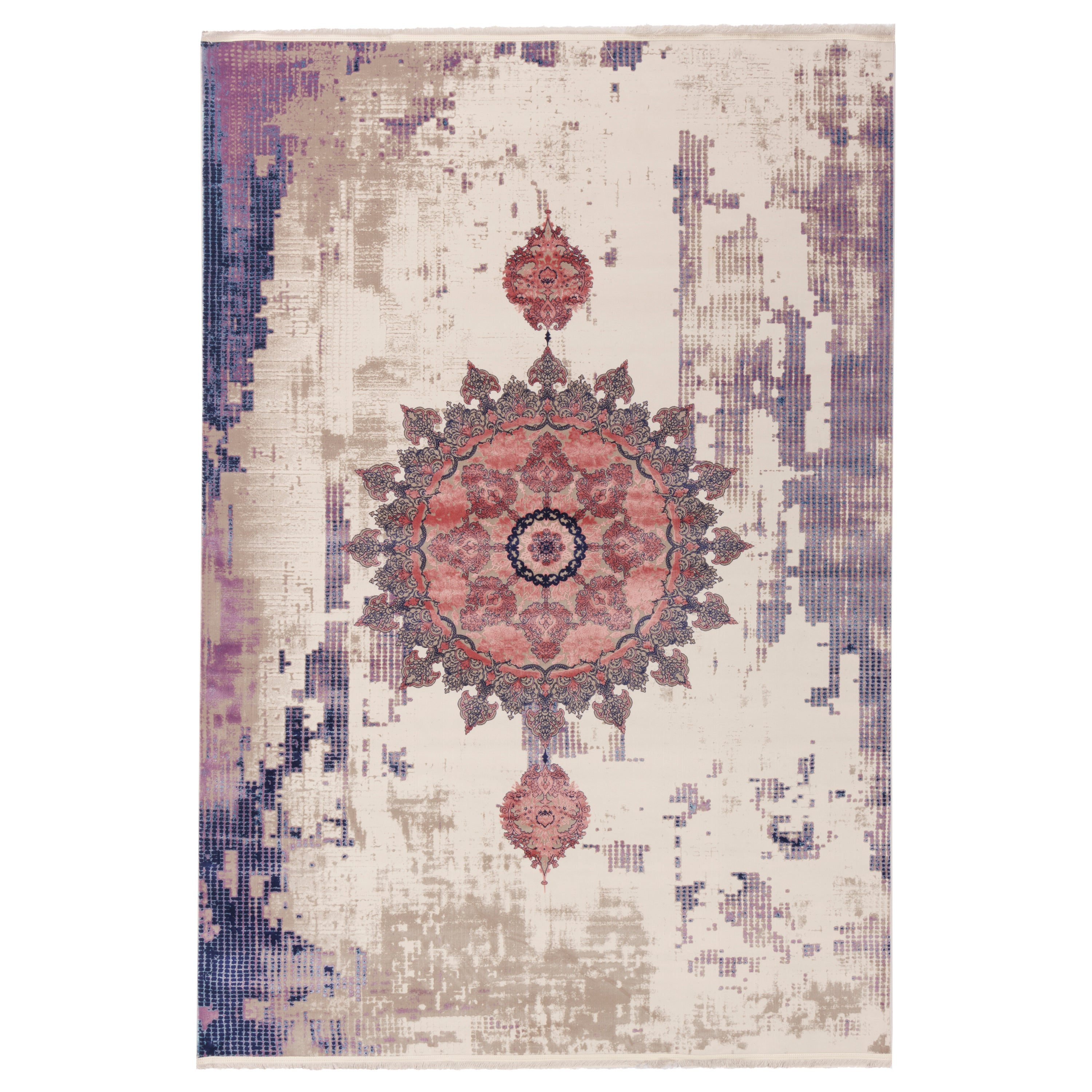 Machine-made Rug, Neoclassic Centre Medallion, Acrylic, SPU 100073