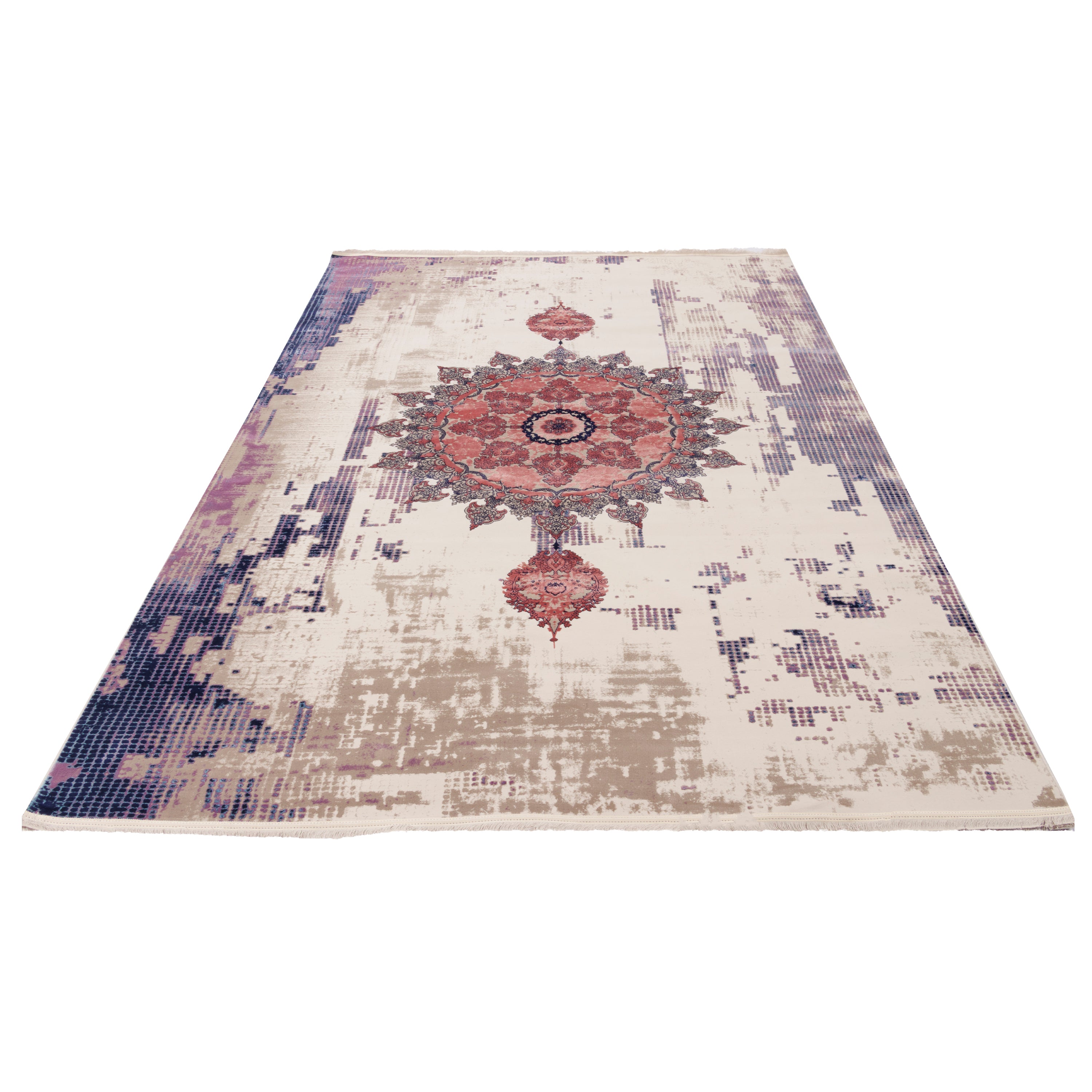 Machine-made Rug, Neoclassic Centre Medallion, Acrylic, SPU 100073