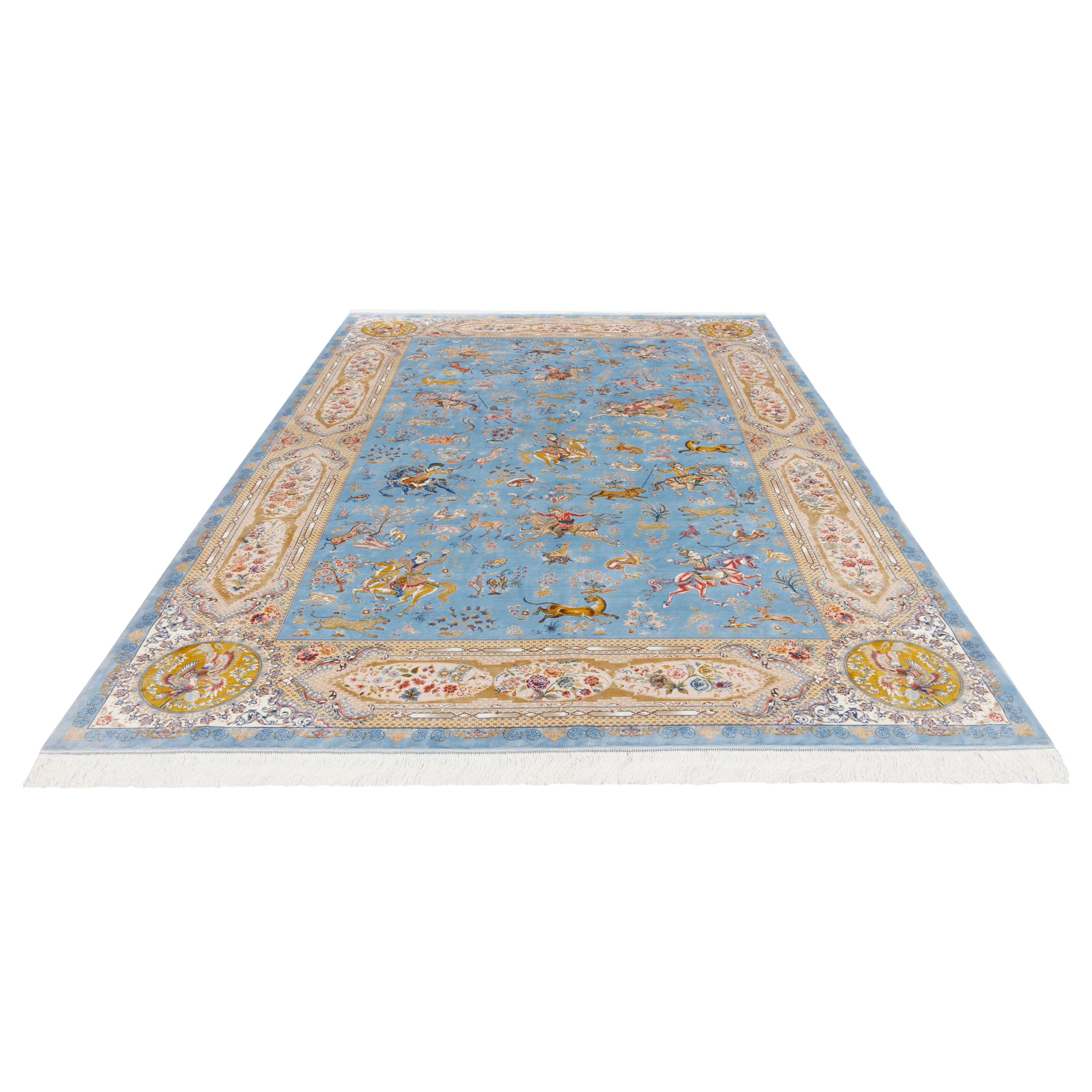 Machine-made Rug, Acrylic & Bamboo Silk, SPU 200185