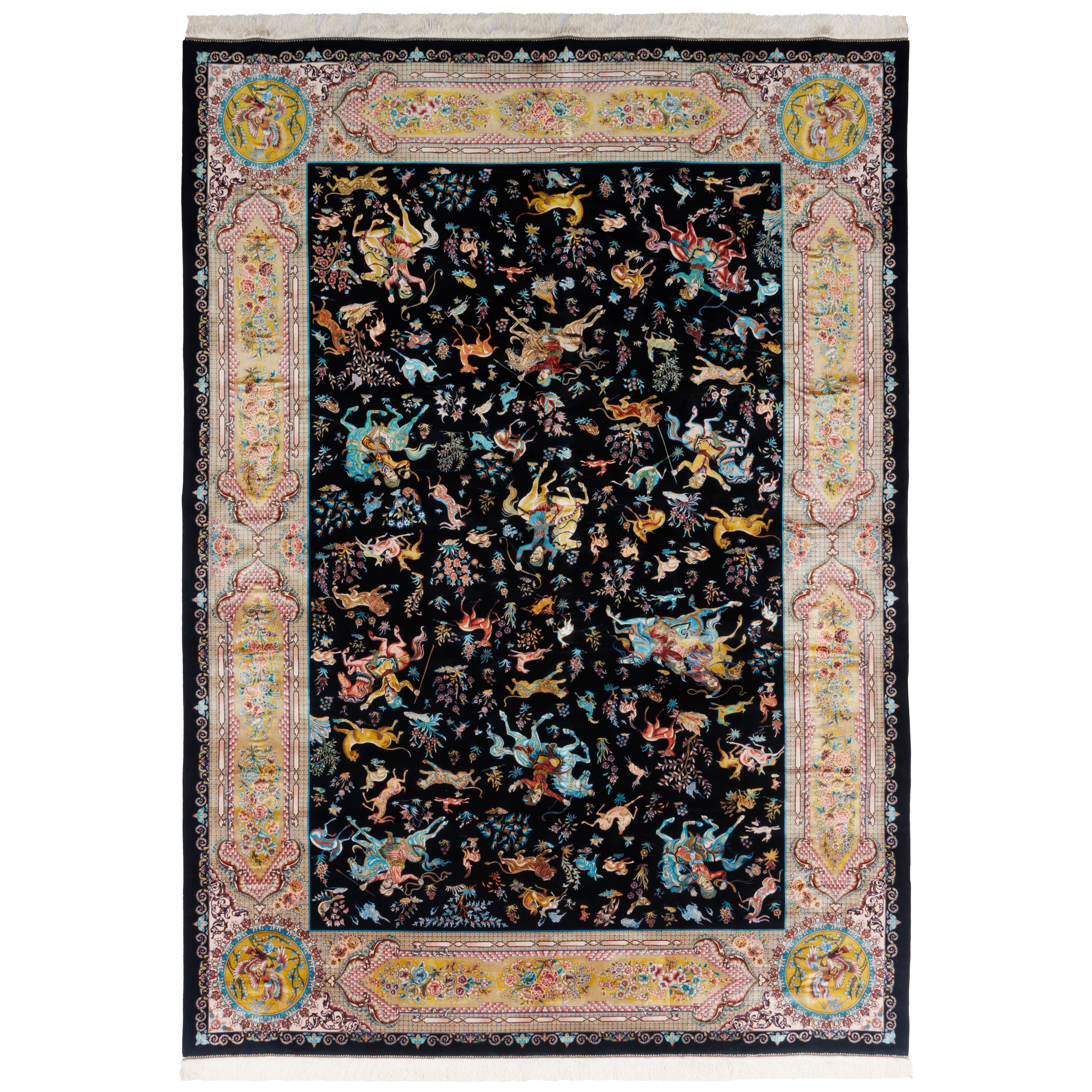 Machine-made Rug, Acrylic & Bamboo Silk, SPU 200190