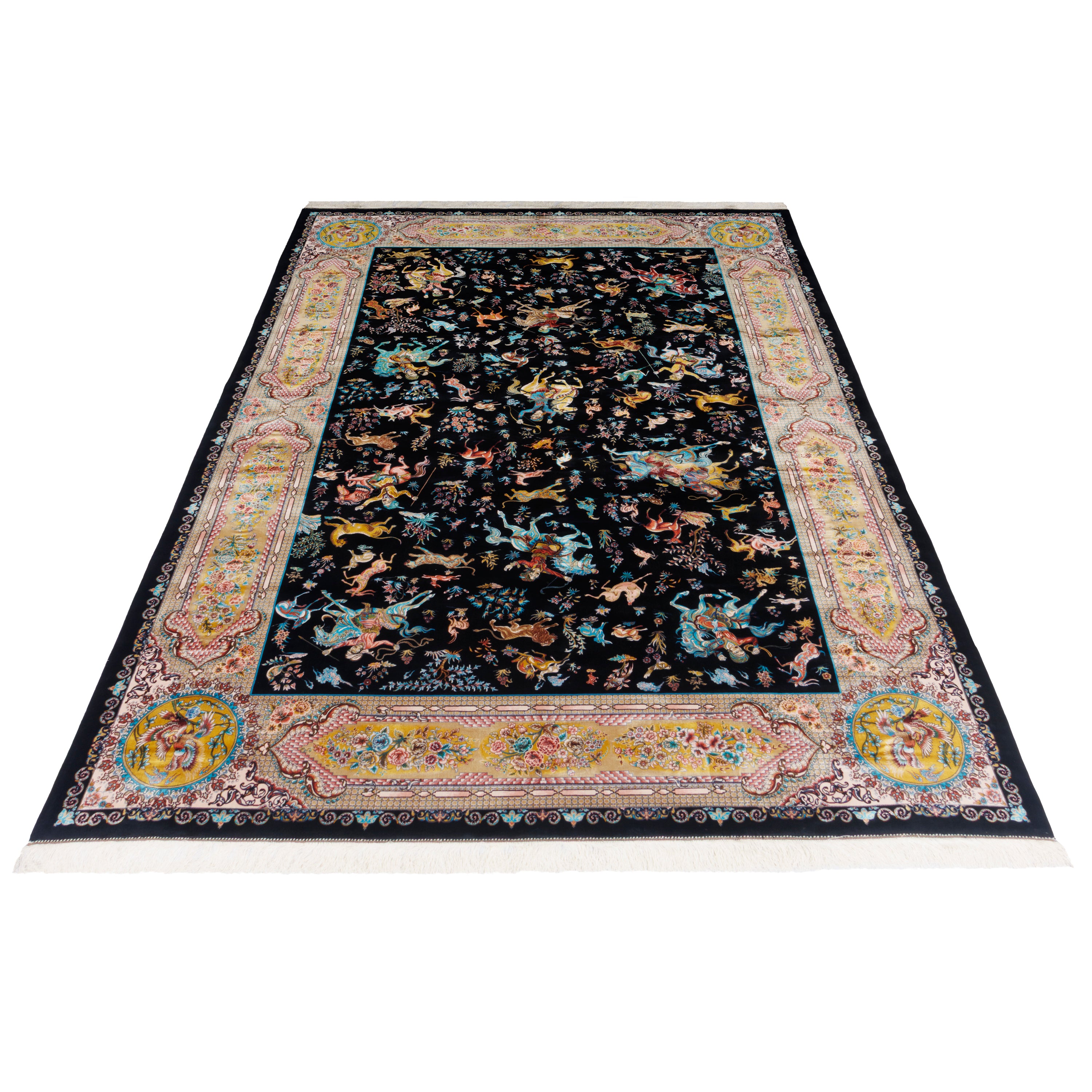 Machine-made Rug, Acrylic & Bamboo Silk, SPU 200190