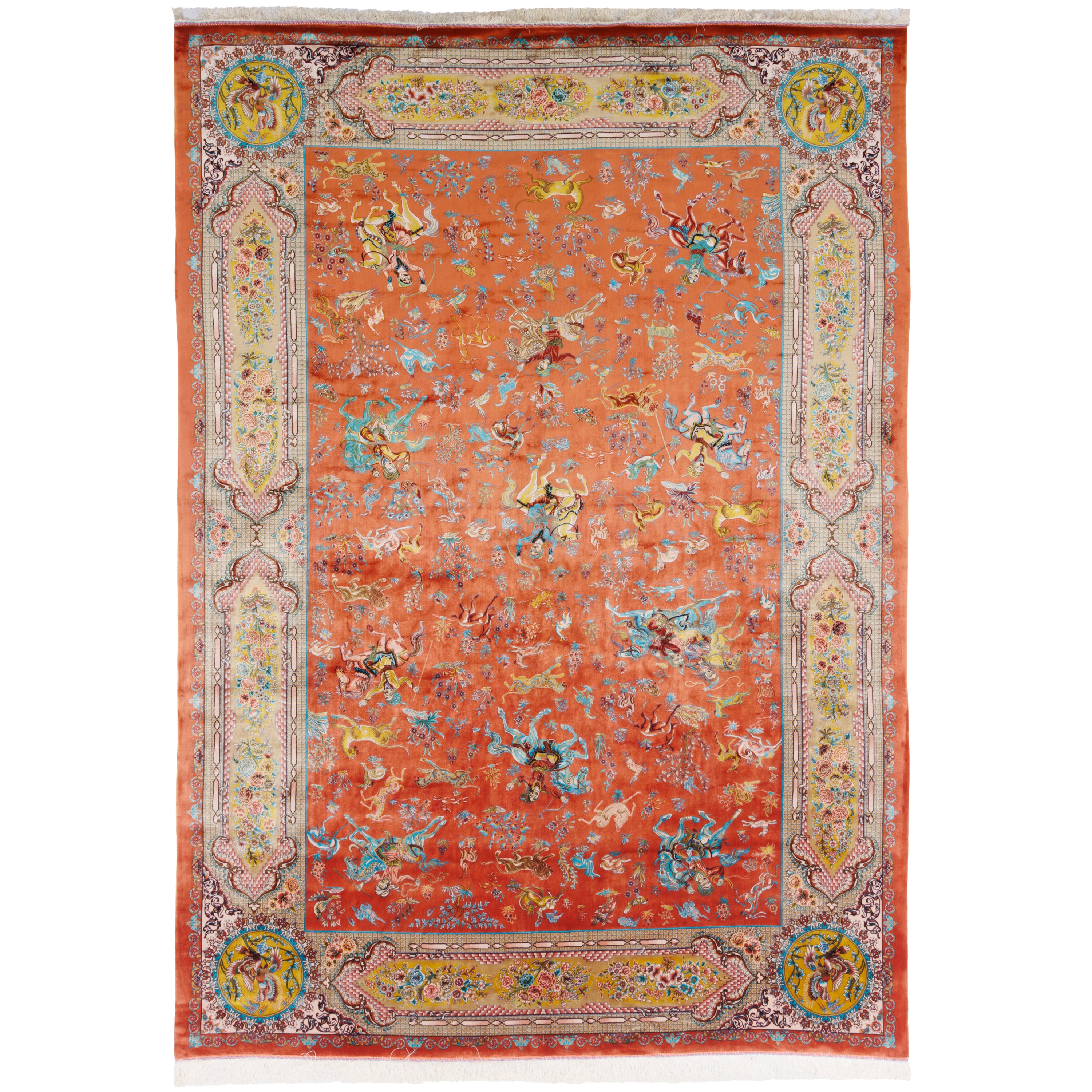 Machine-made Rug, Acrylic & Bamboo Silk, SPU 200190