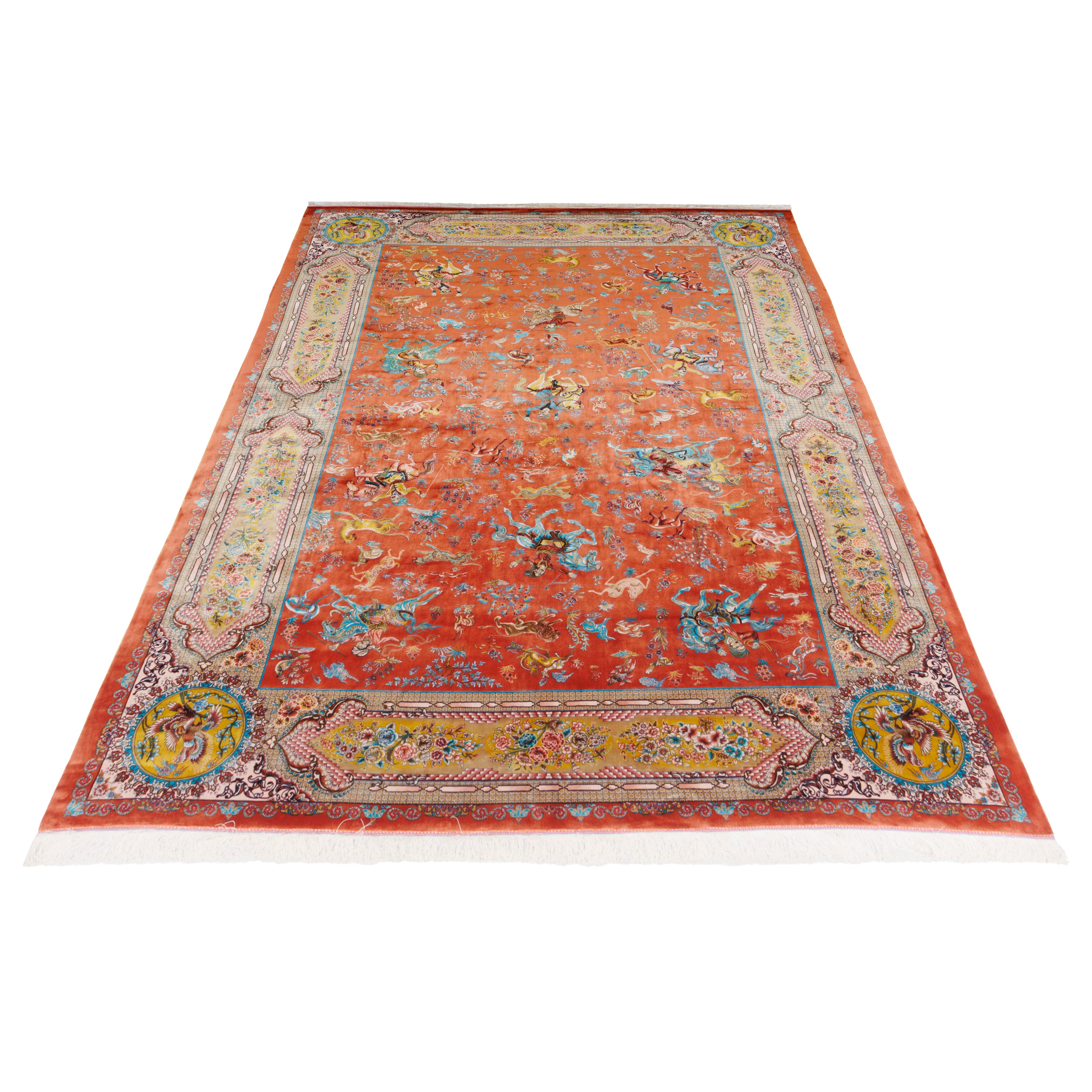 Machine-made Rug, Acrylic & Bamboo Silk, SPU 200190