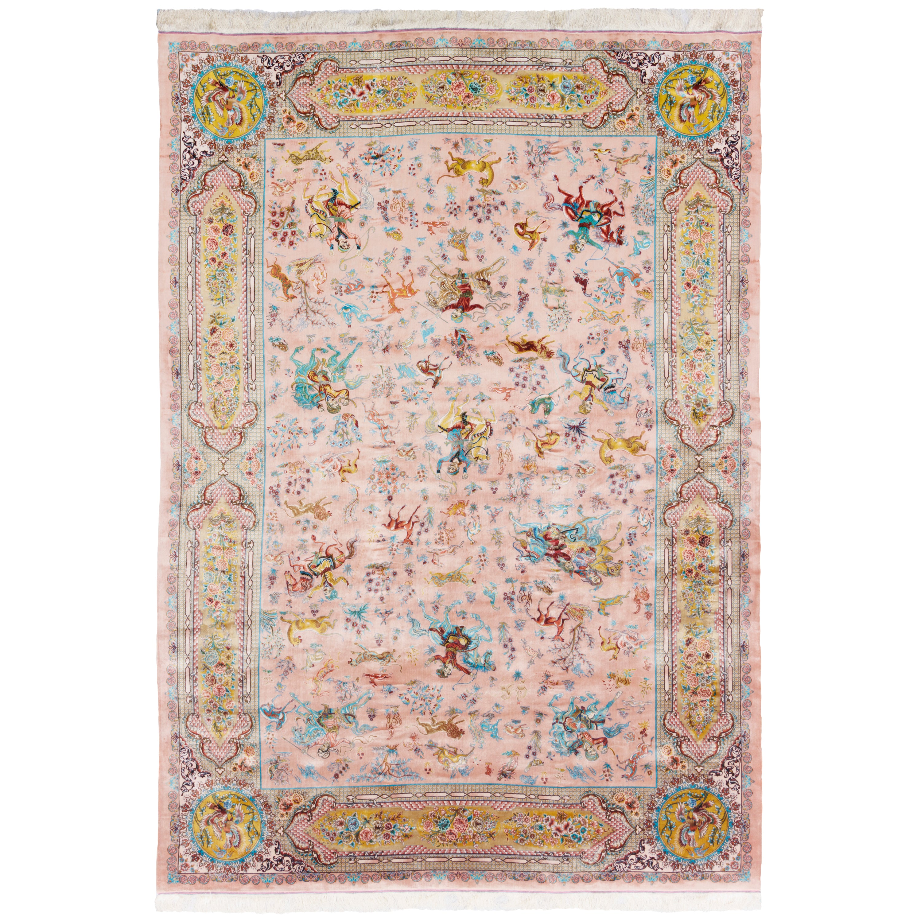 Machine-made Rug, Acrylic & Bamboo Silk, SPU 200190