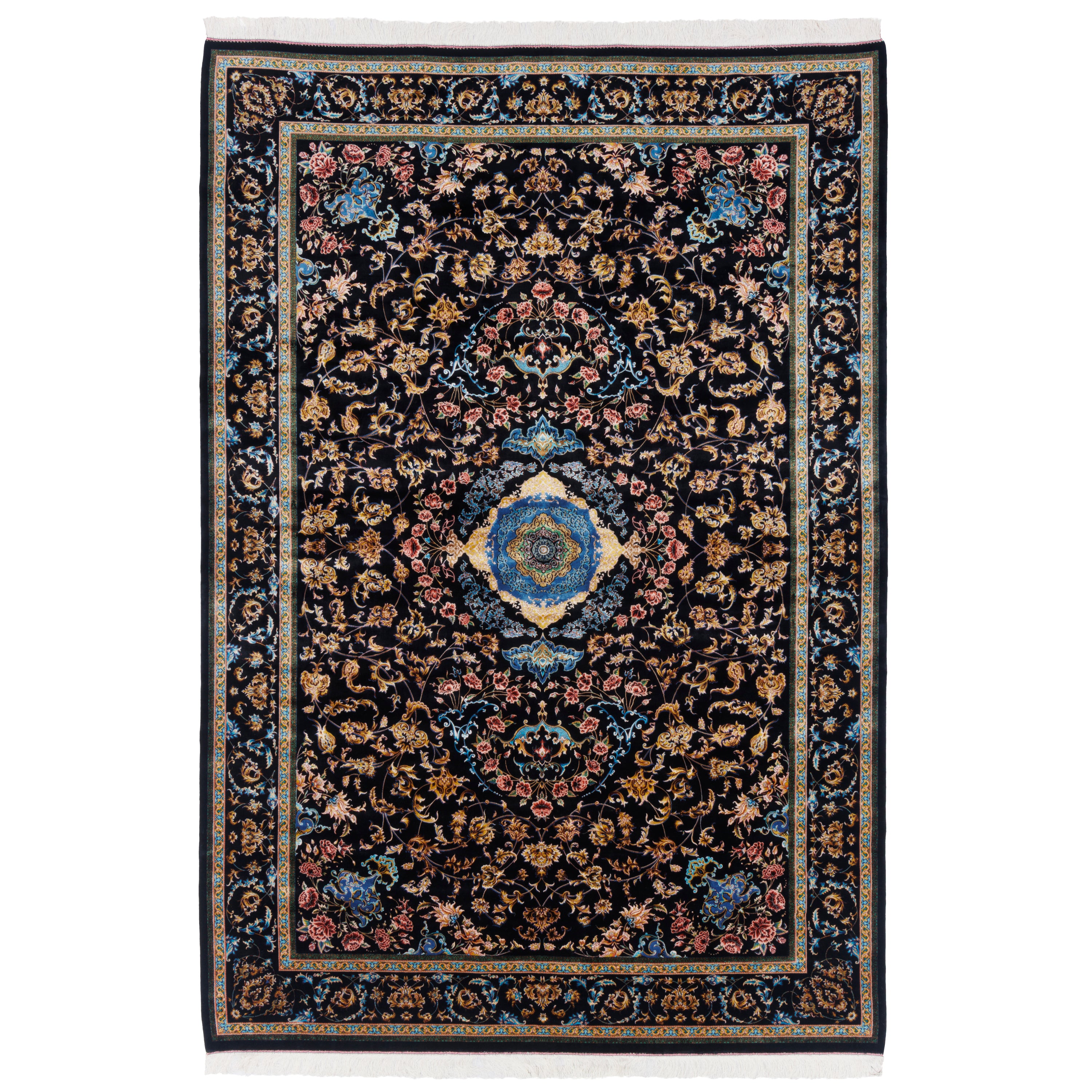 Machine-made Rug, Acrylic & Bamboo Silk, SPU 200200