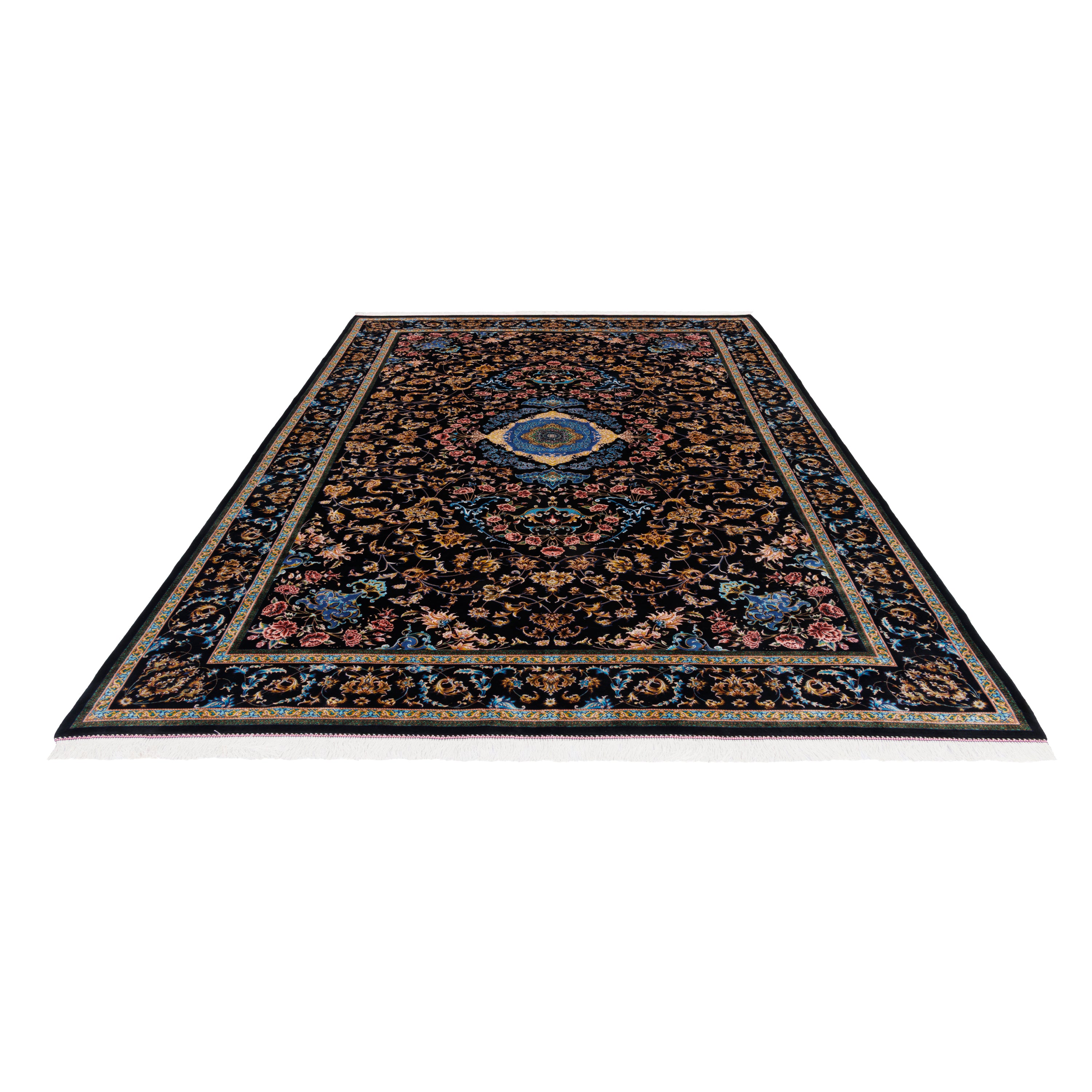Machine-made Rug, Acrylic & Bamboo Silk, SPU 200200