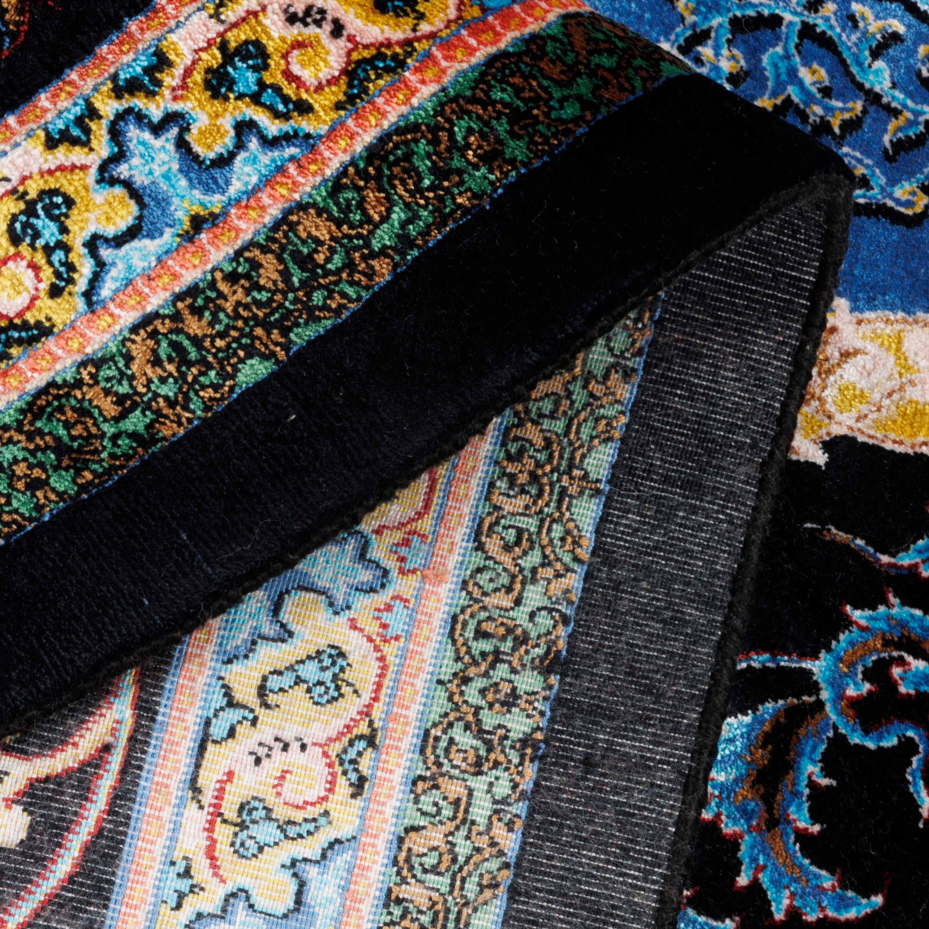 Machine-made Rug, Acrylic & Bamboo Silk, SPU 200200