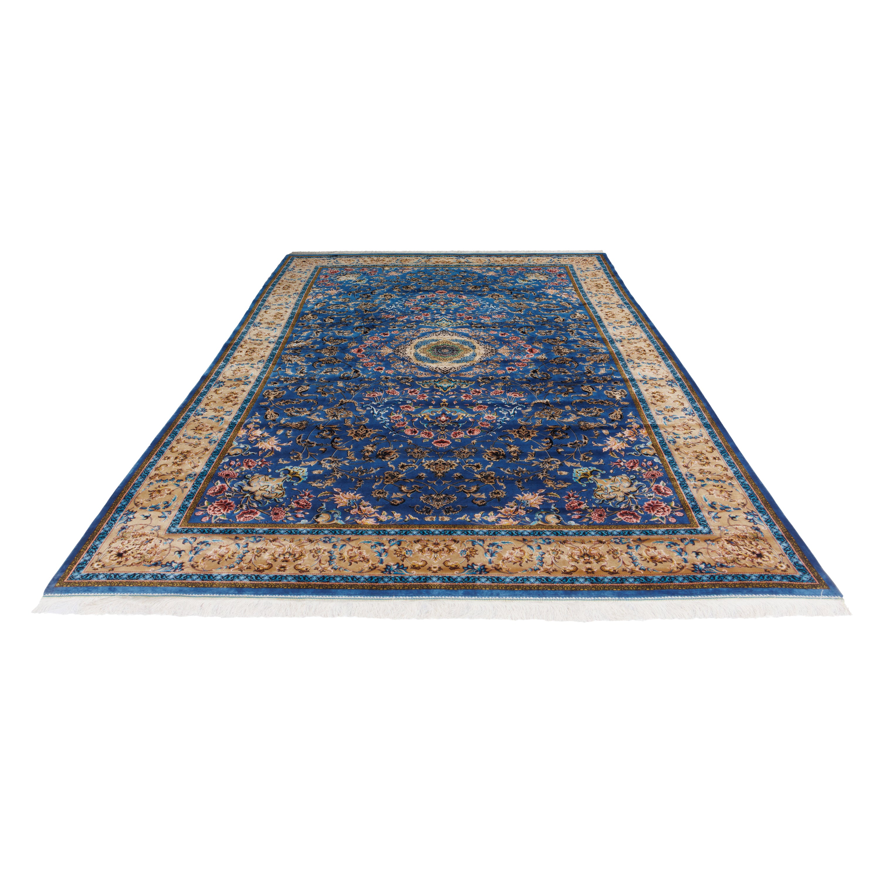 Machine-made Rug, Acrylic & Bamboo Silk, SPU 200200