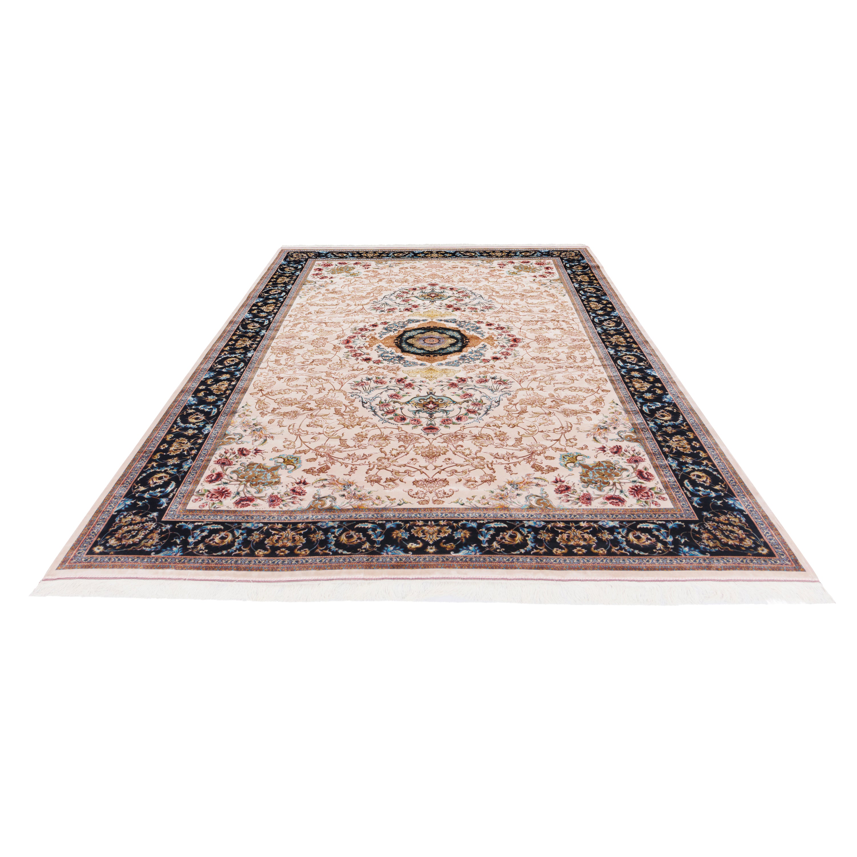 Machine-made Rug, Acrylic & Bamboo Silk, SPU 200200