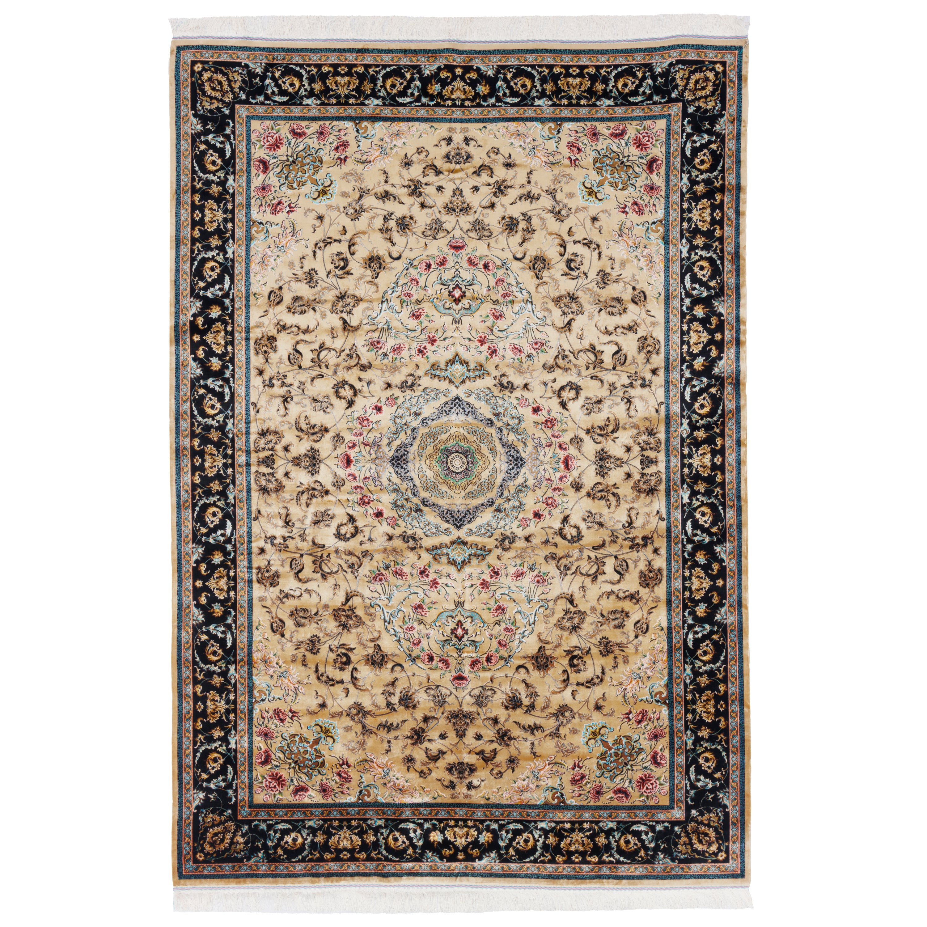Machine-made Rug, Acrylic & Bamboo Silk, SPU 200200