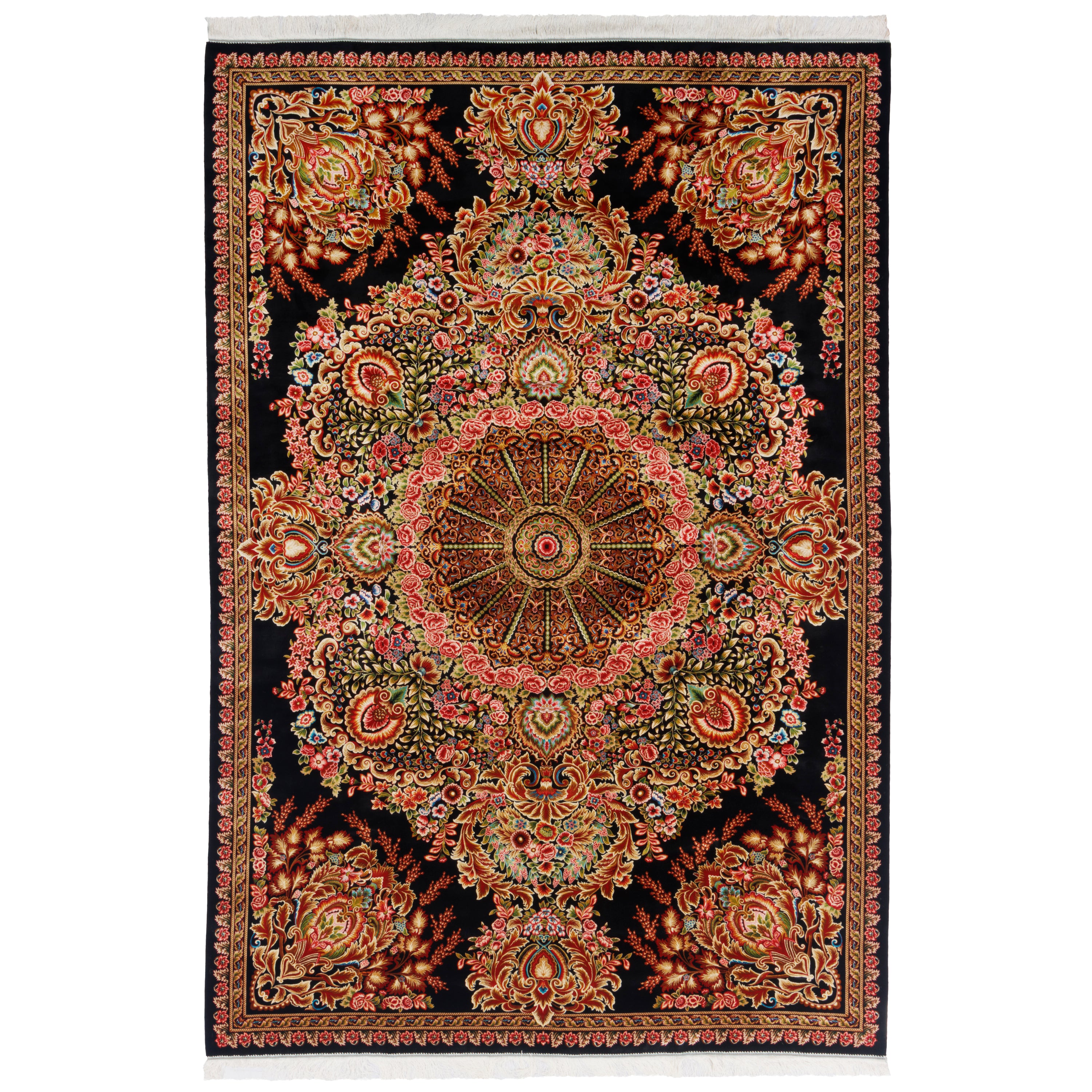 Machine-made Rug, Acrylic & Bamboo Silk, SPU 200202
