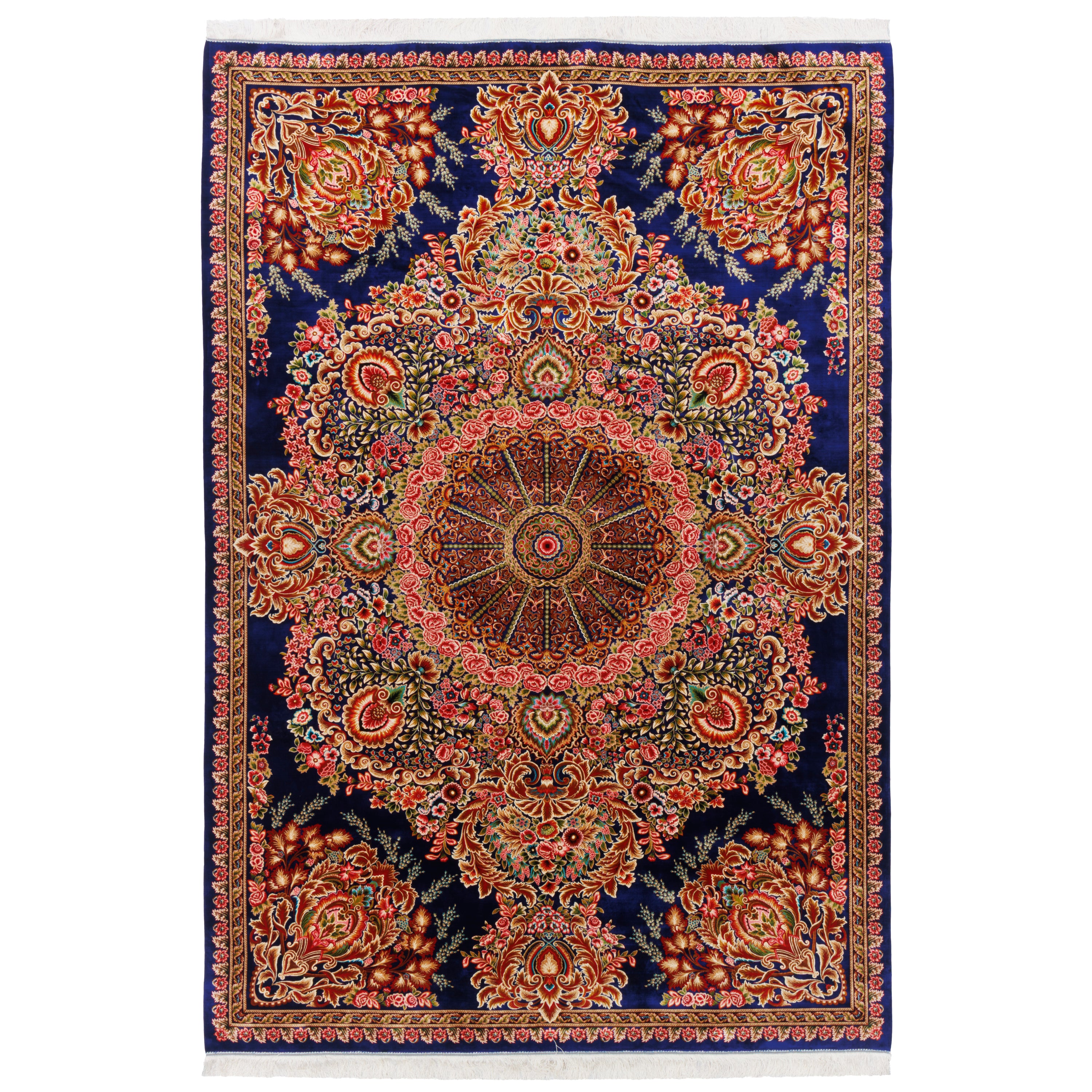 Machine-made Rug, Acrylic & Bamboo Silk, SPU 200202