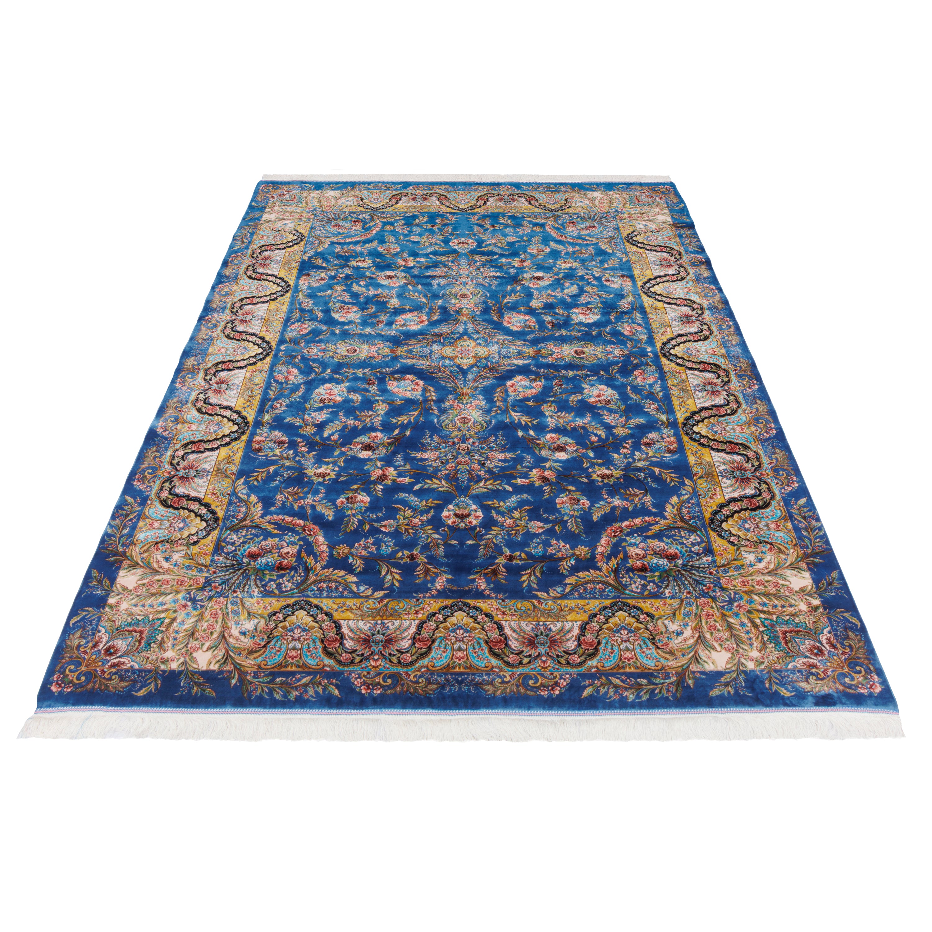 Machine-made Rug, Acrylic & Bamboo Silk, SPU 200203