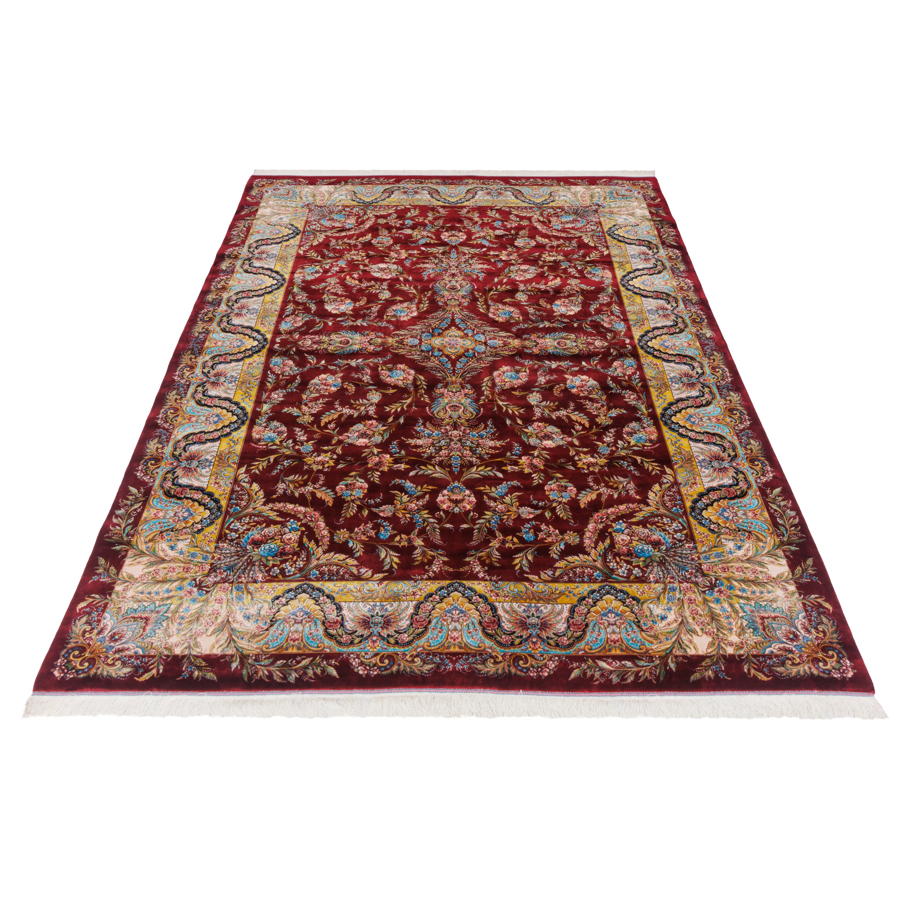 Machine-made Rug, Acrylic & Bamboo Silk, SPU 200203