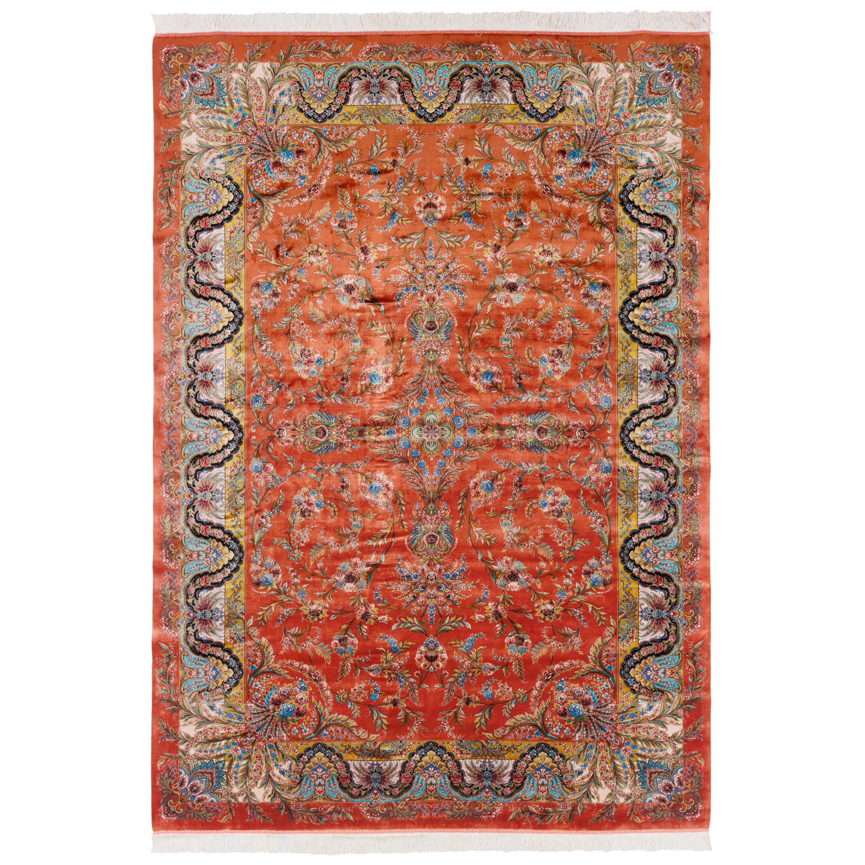 Machine-made Rug, Acrylic & Bamboo Silk, SPU 200203