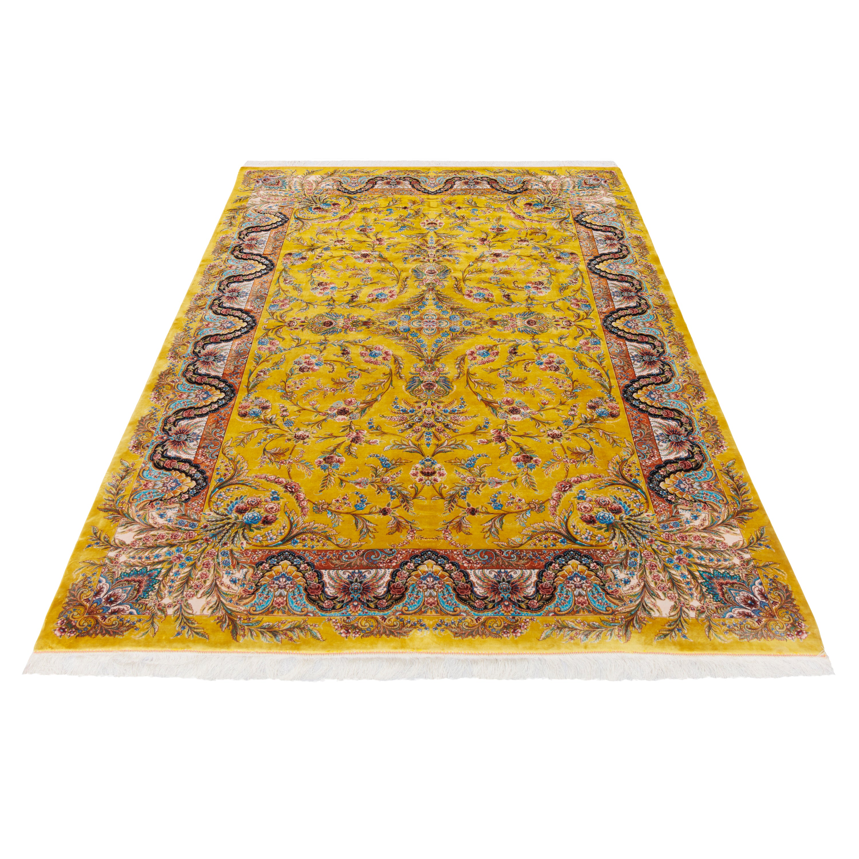 Machine-made Rug, Acrylic & Bamboo Silk, SPU 200203