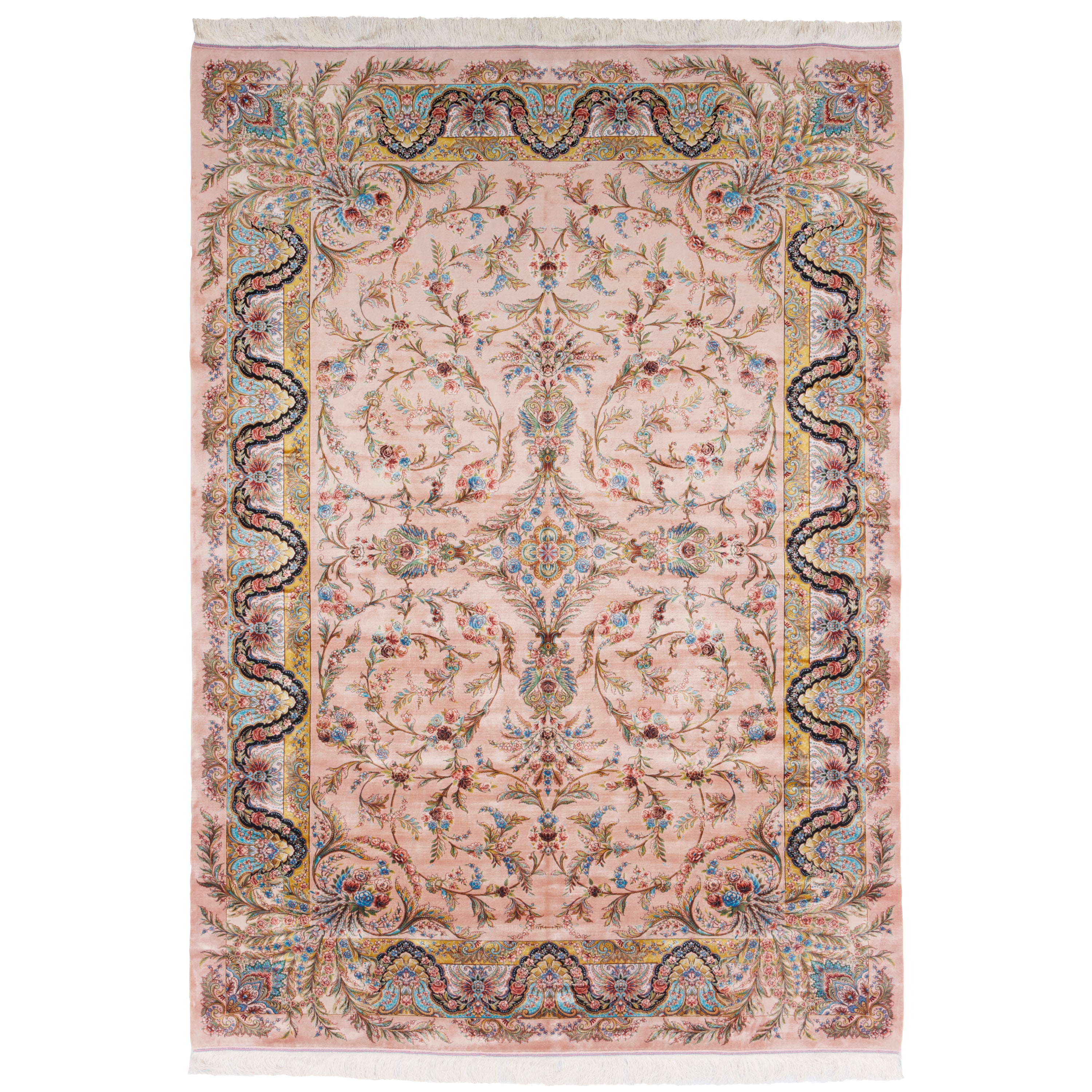 Machine-made Rug, Acrylic & Bamboo Silk, SPU 200203