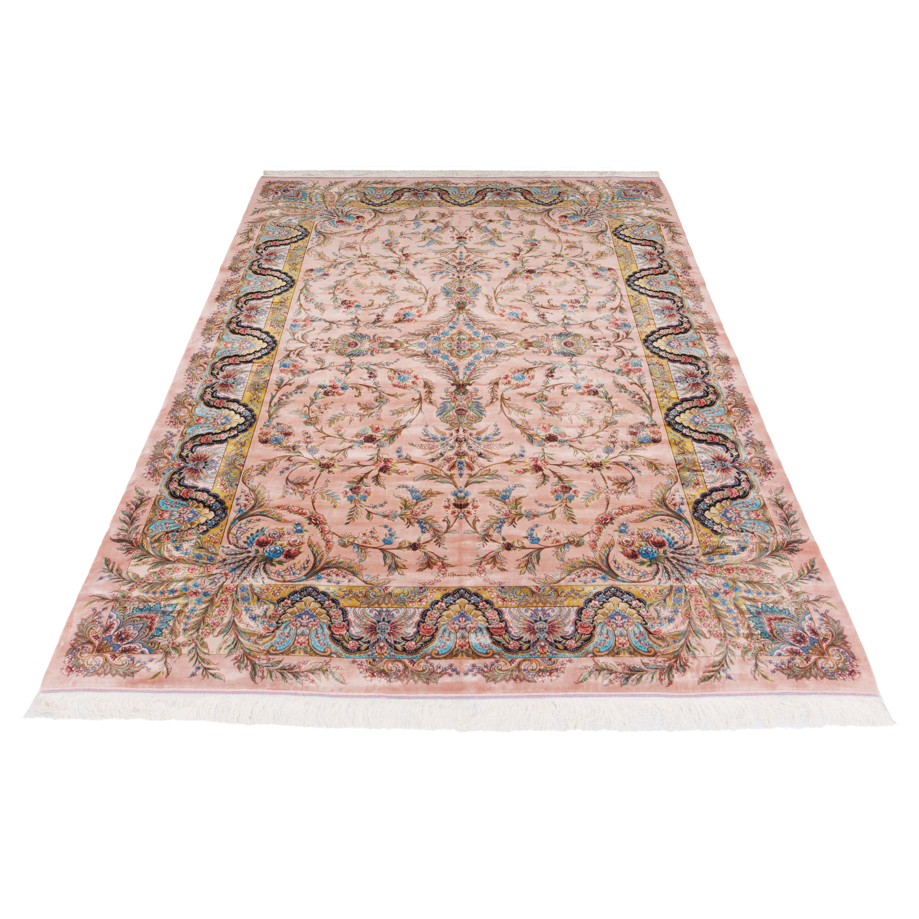 Machine-made Rug, Acrylic & Bamboo Silk, SPU 200203