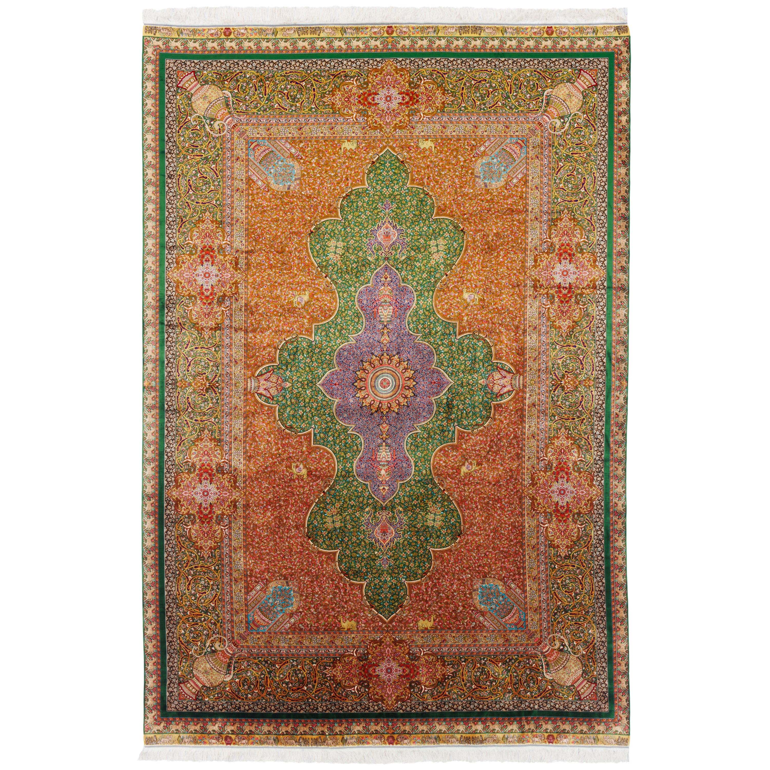 Machine-made Rug, Acrylic & Bamboo Silk, SPU 200221
