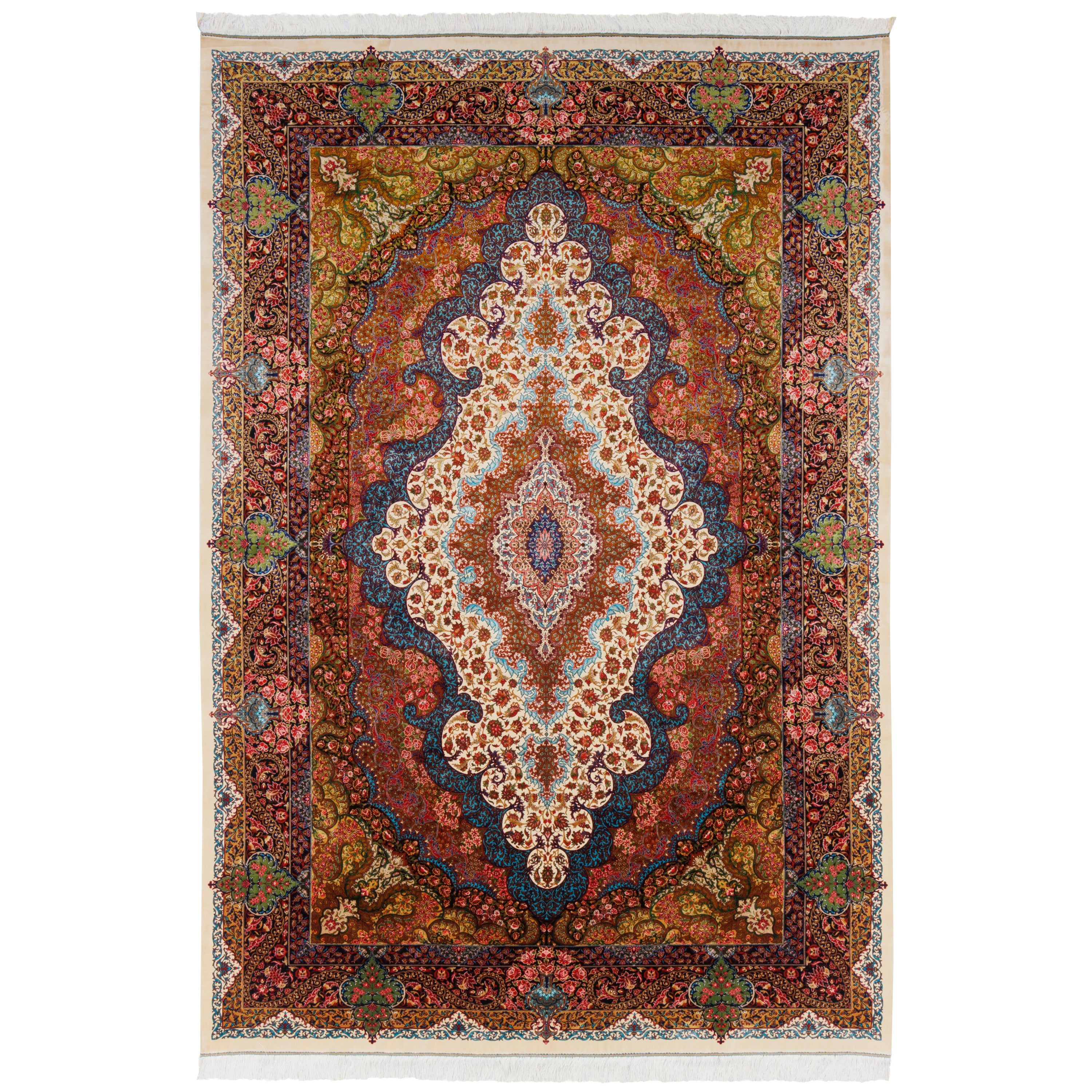 Machine-made Rug, Acrylic & Bamboo Silk, SPU 200224