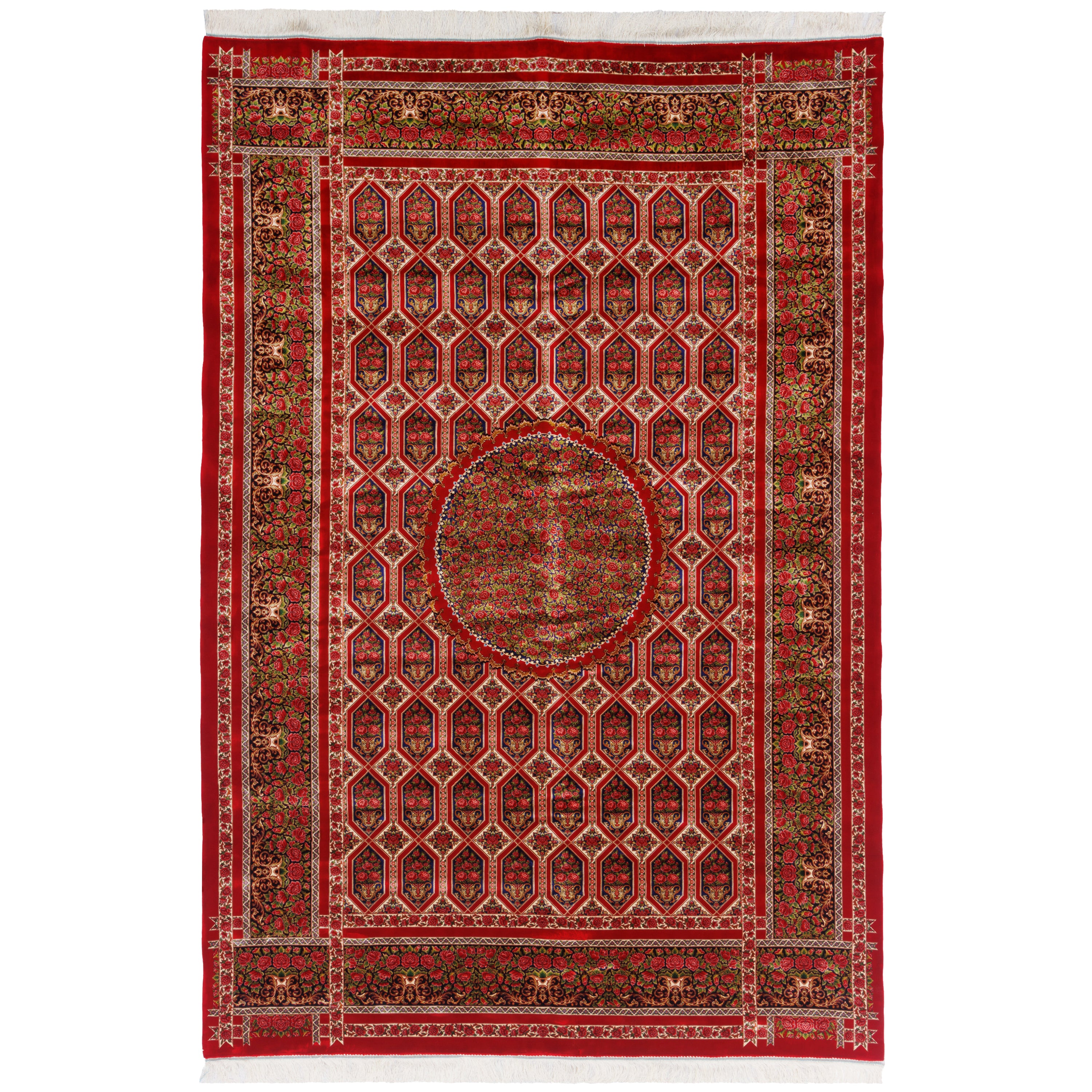 Machine-made Rug, Acrylic & Bamboo Silk, SPU 200228