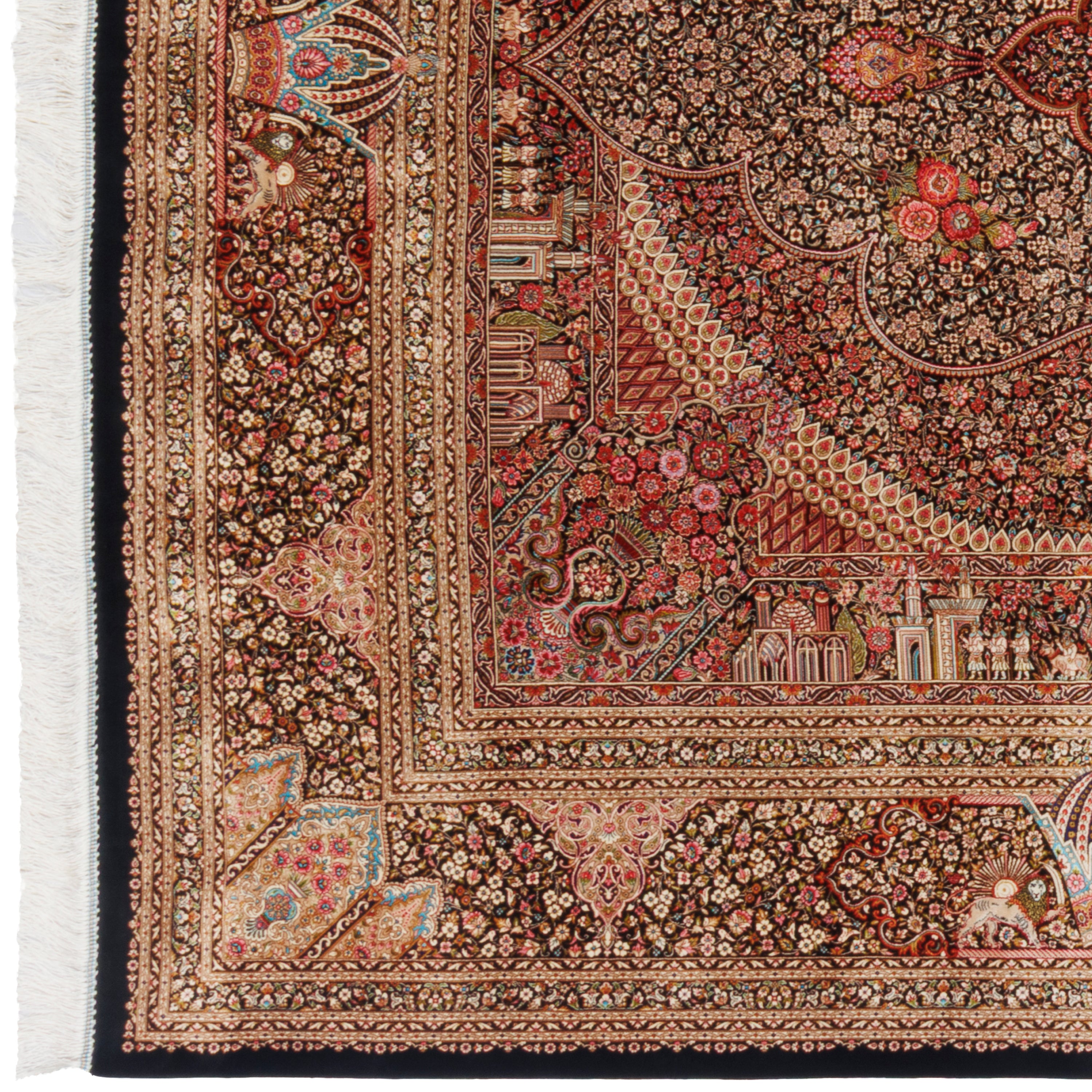 Machine-made Rug, Acrylic & Bamboo Silk, SPU 200249