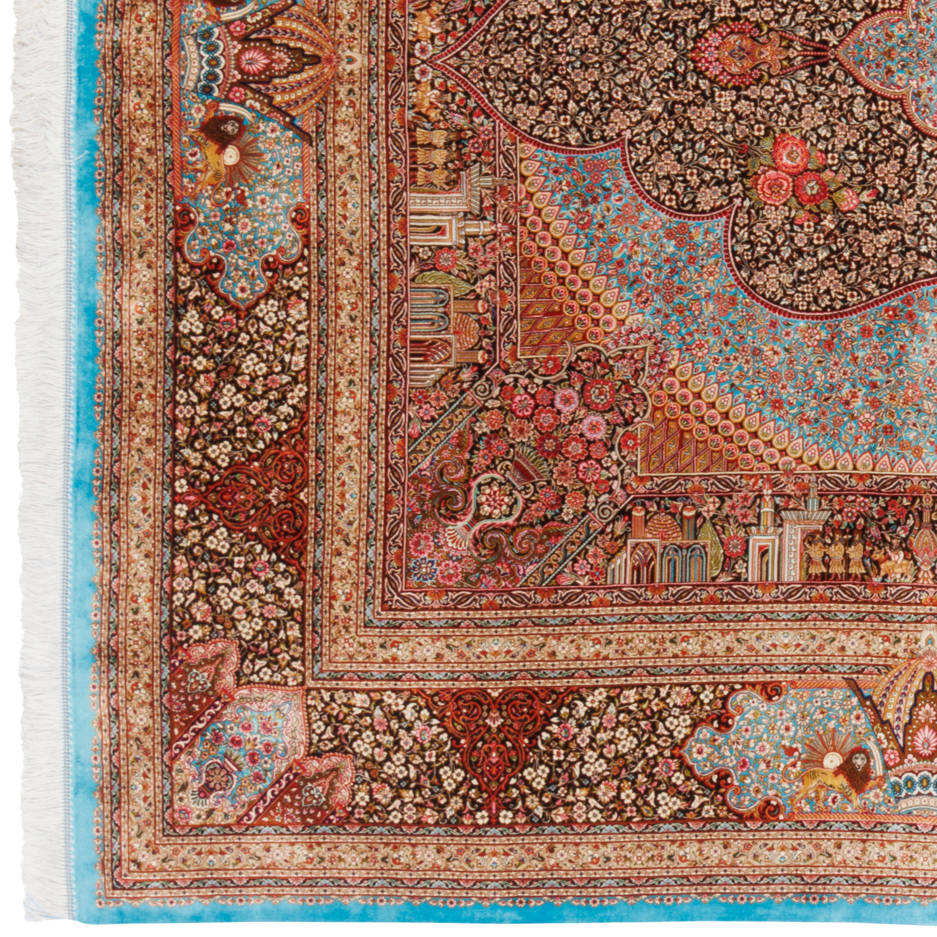 Machine-made Rug, Acrylic & Bamboo Silk, SPU 200249