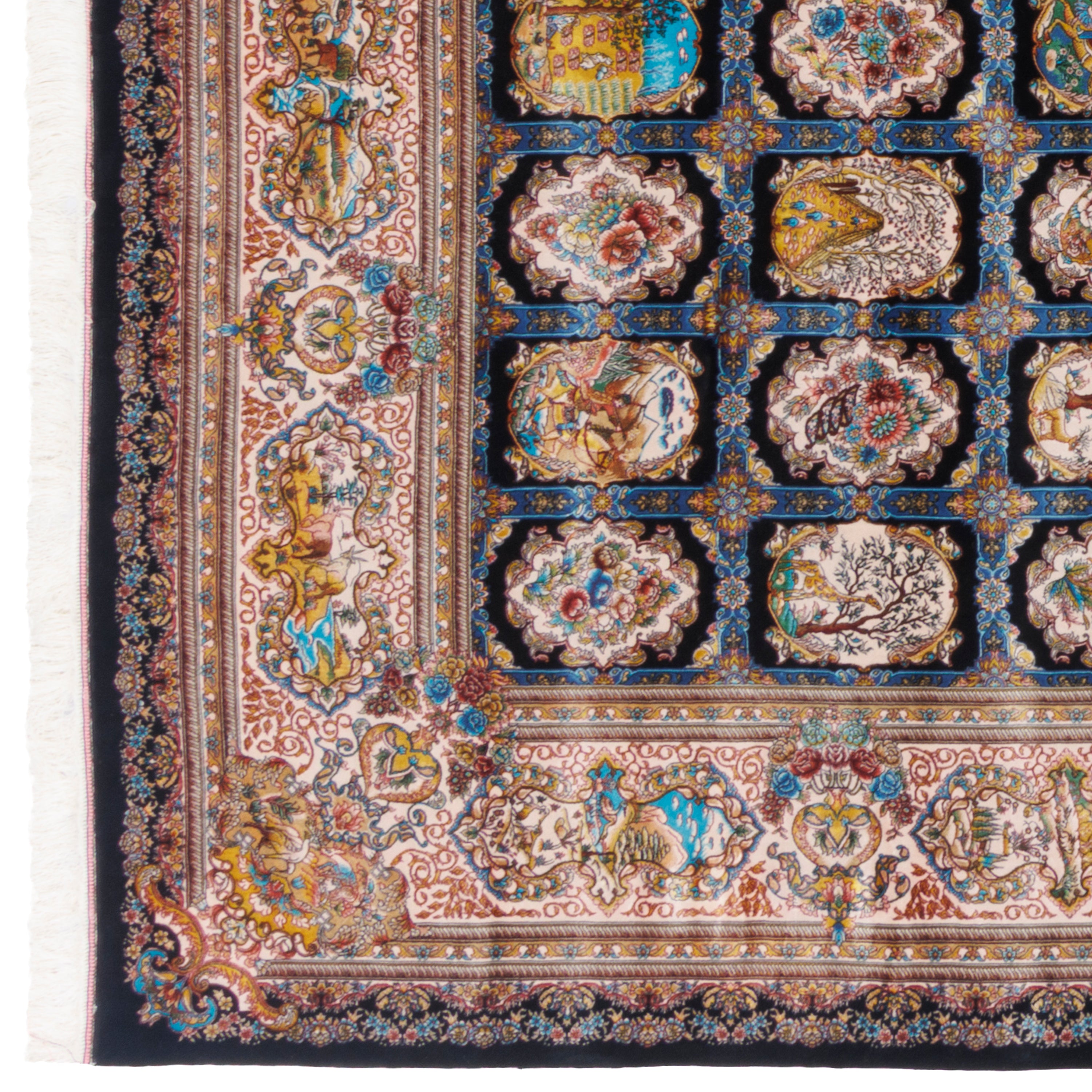 Machine-made Rug, Acrylic & Bamboo Silk, SPU 200267