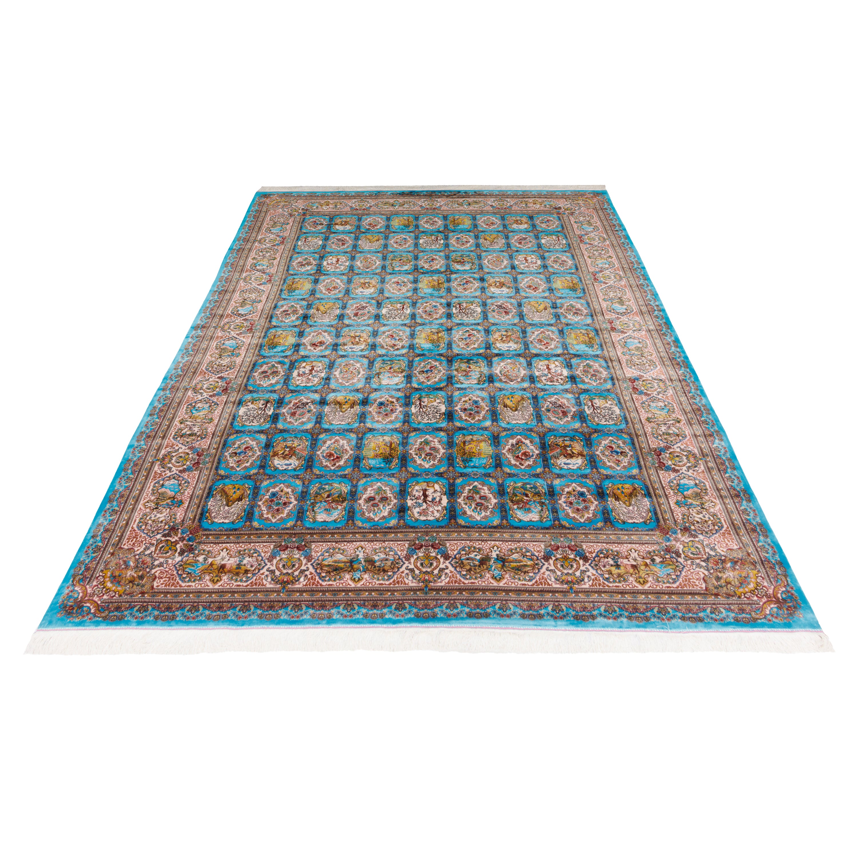 Machine-made Rug, Acrylic & Bamboo Silk, SPU 200267