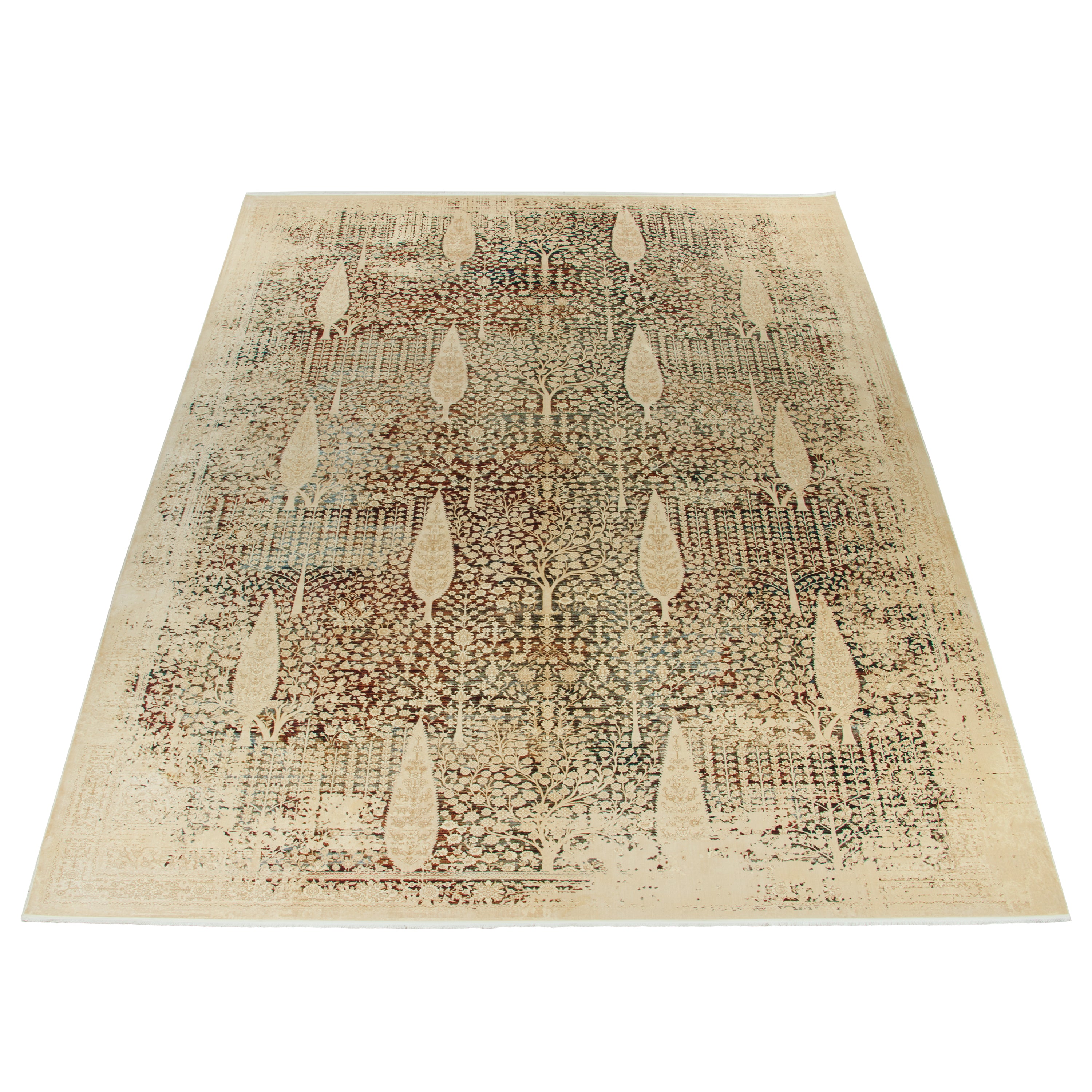 Machine-made Rug, Acrylic & Bamboo Silk, SPU 200514