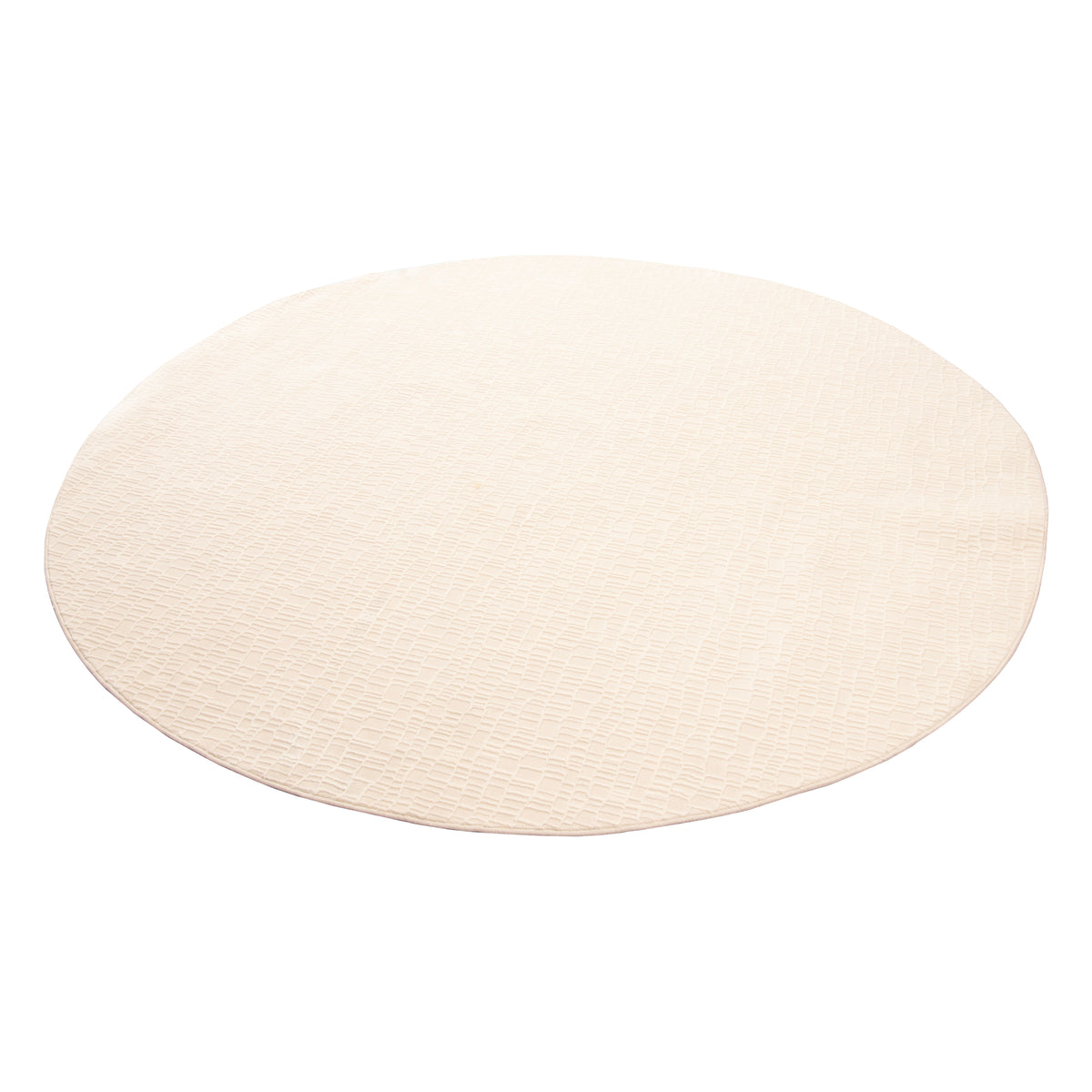 Acrylic Allover Machine-made Carpet, Design 00648, Round