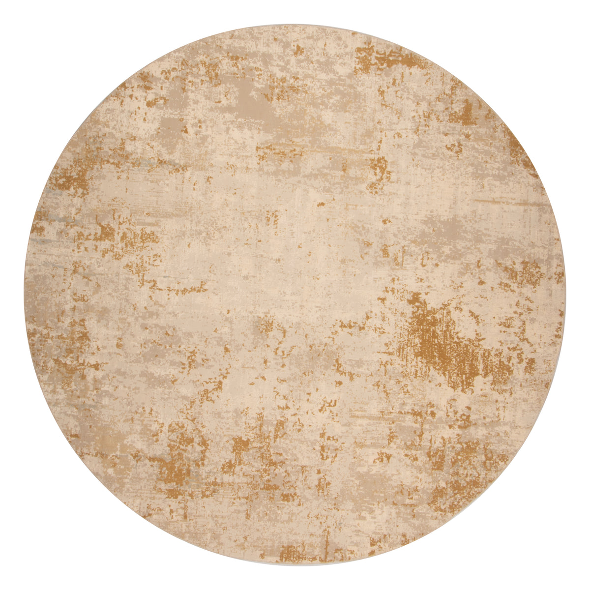 Acrylic Allover Machine-made Carpet, Design 00650, Round