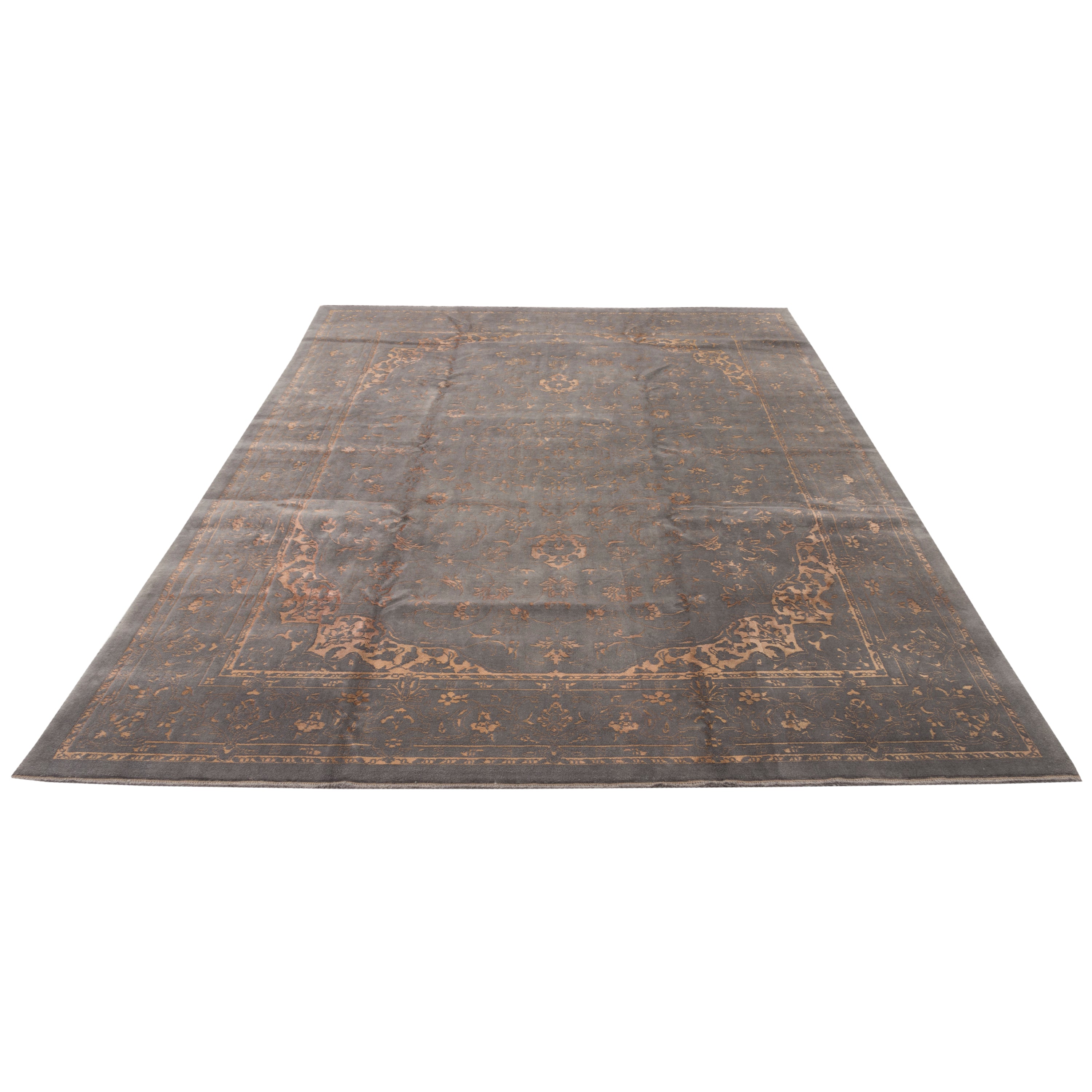 فرش ماشینی، طرح کلاسیک جدید (مدال و گوشه)، SPU 300057