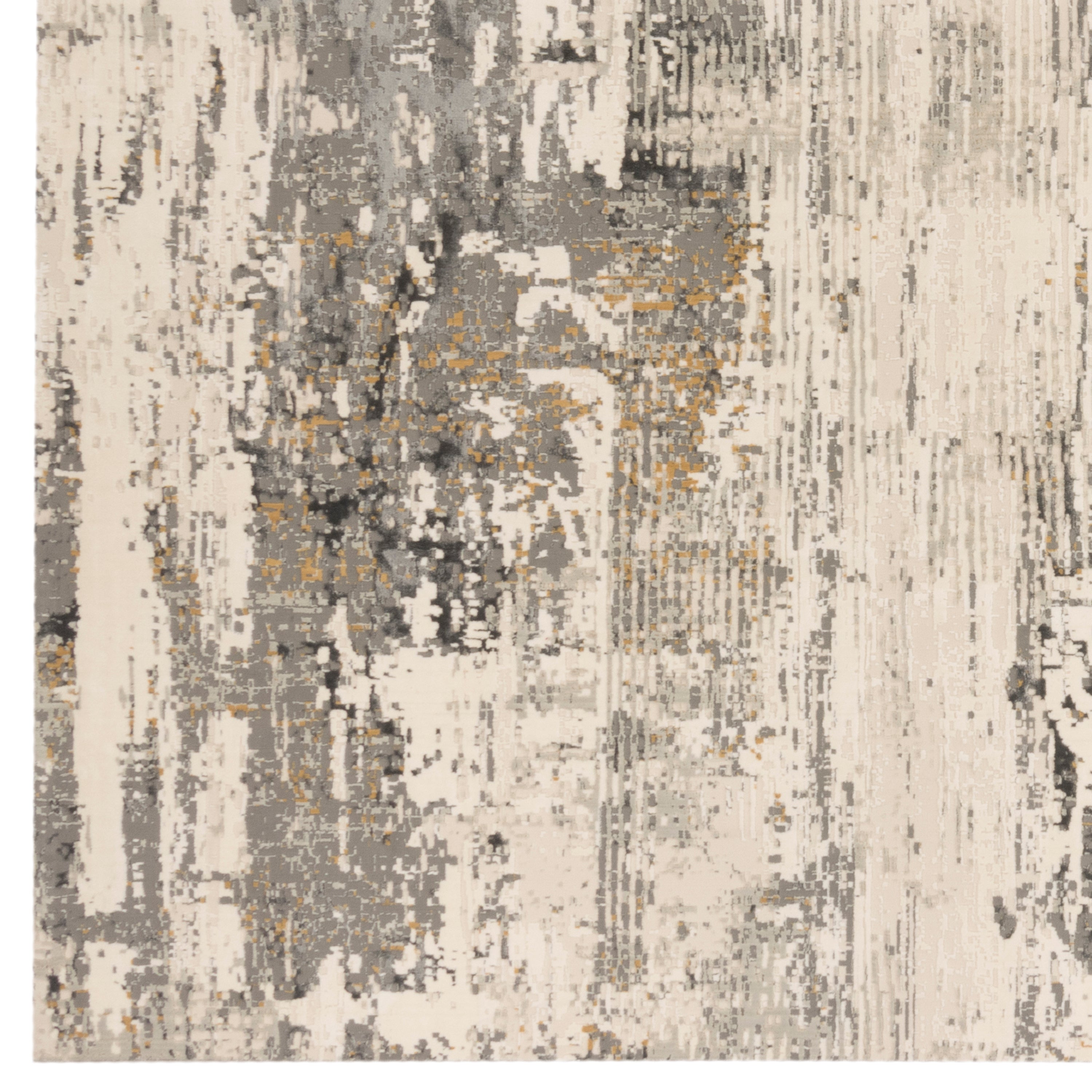 Machine-made Rug, Contemporary All-over, Polyester & Linen, SPU 400023