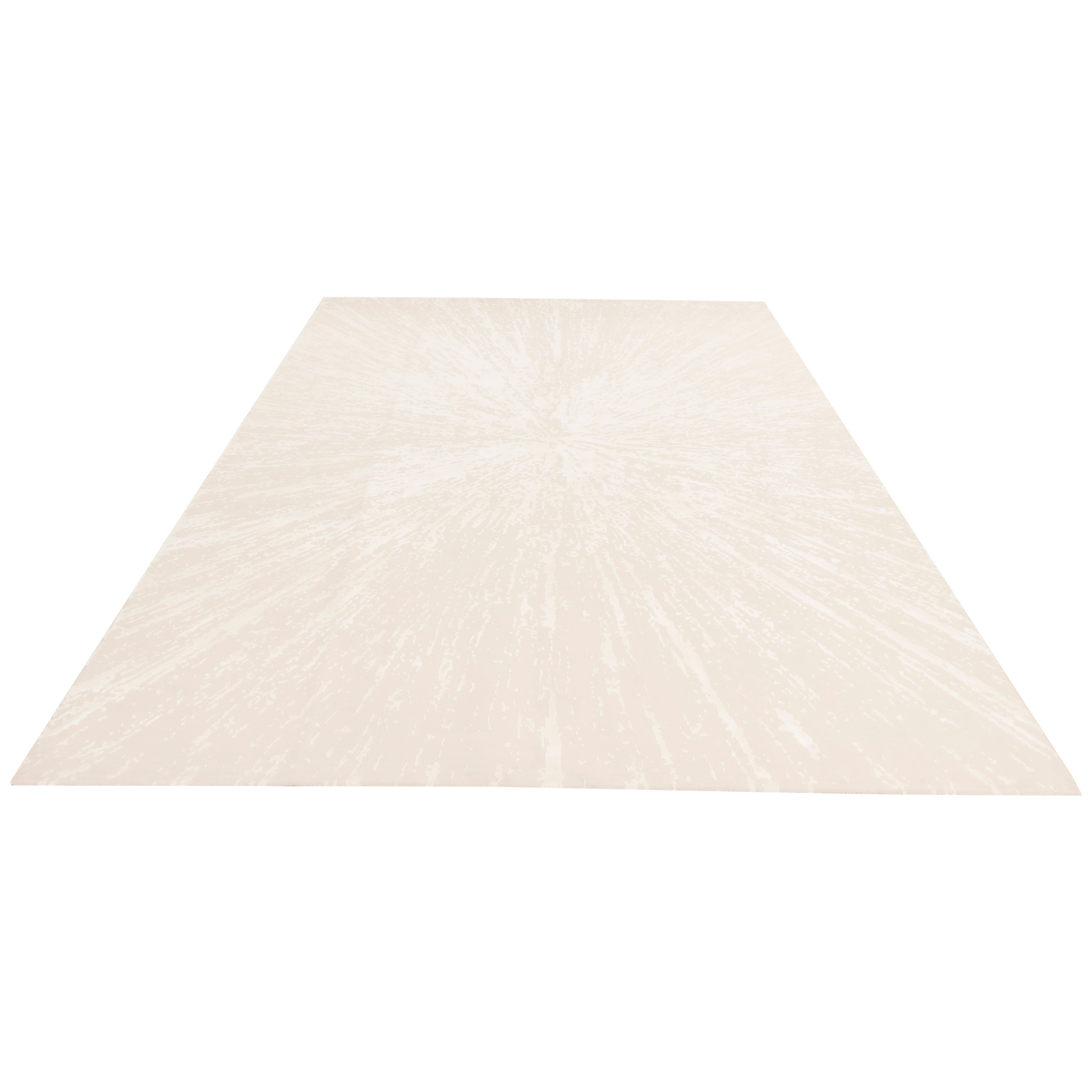 Machine-made Rug, Contemporary All-over, Polyester & Linen, SPU 400025