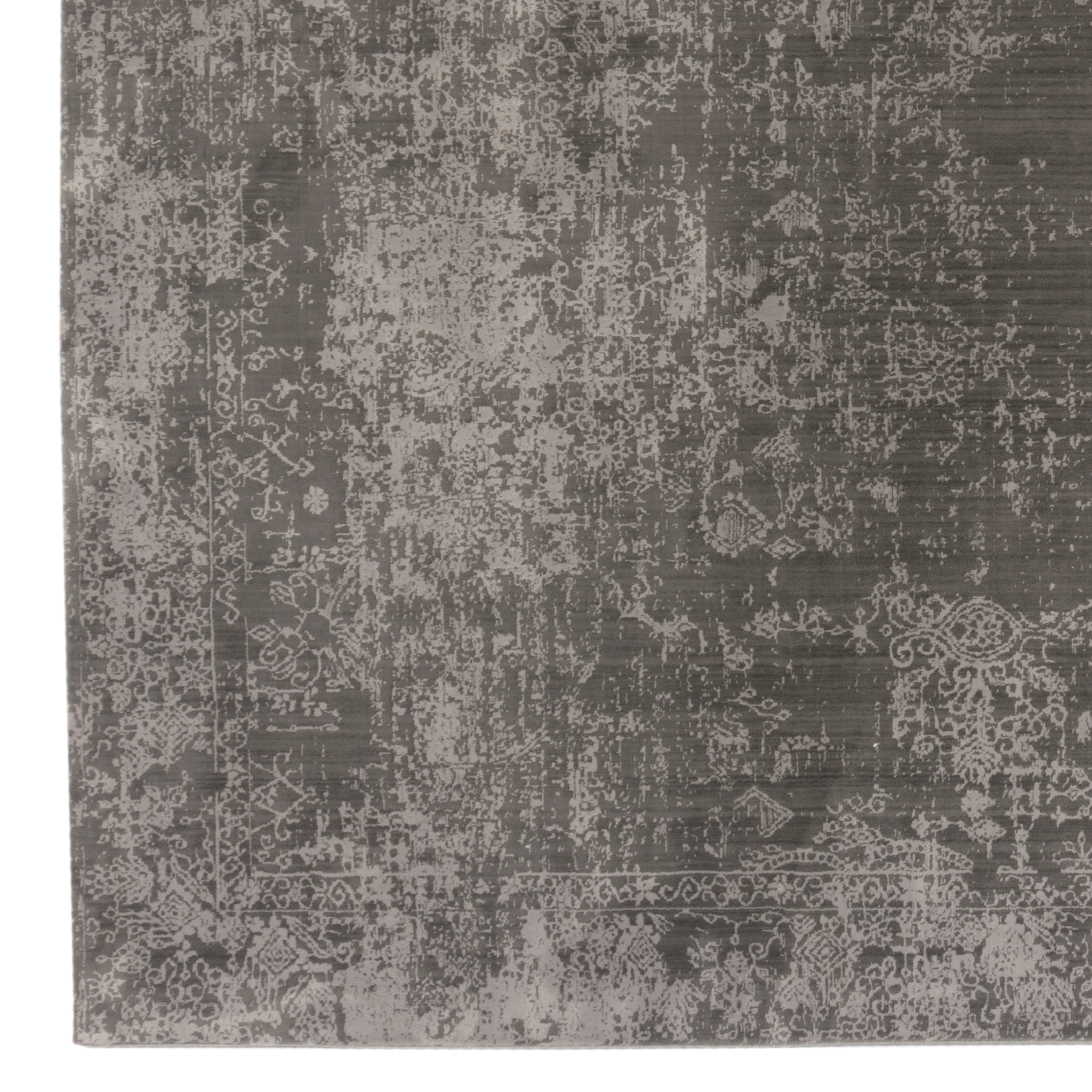 Machine-made Rug, Contemporary All-over, Polyester & Linen, SPU 400026
