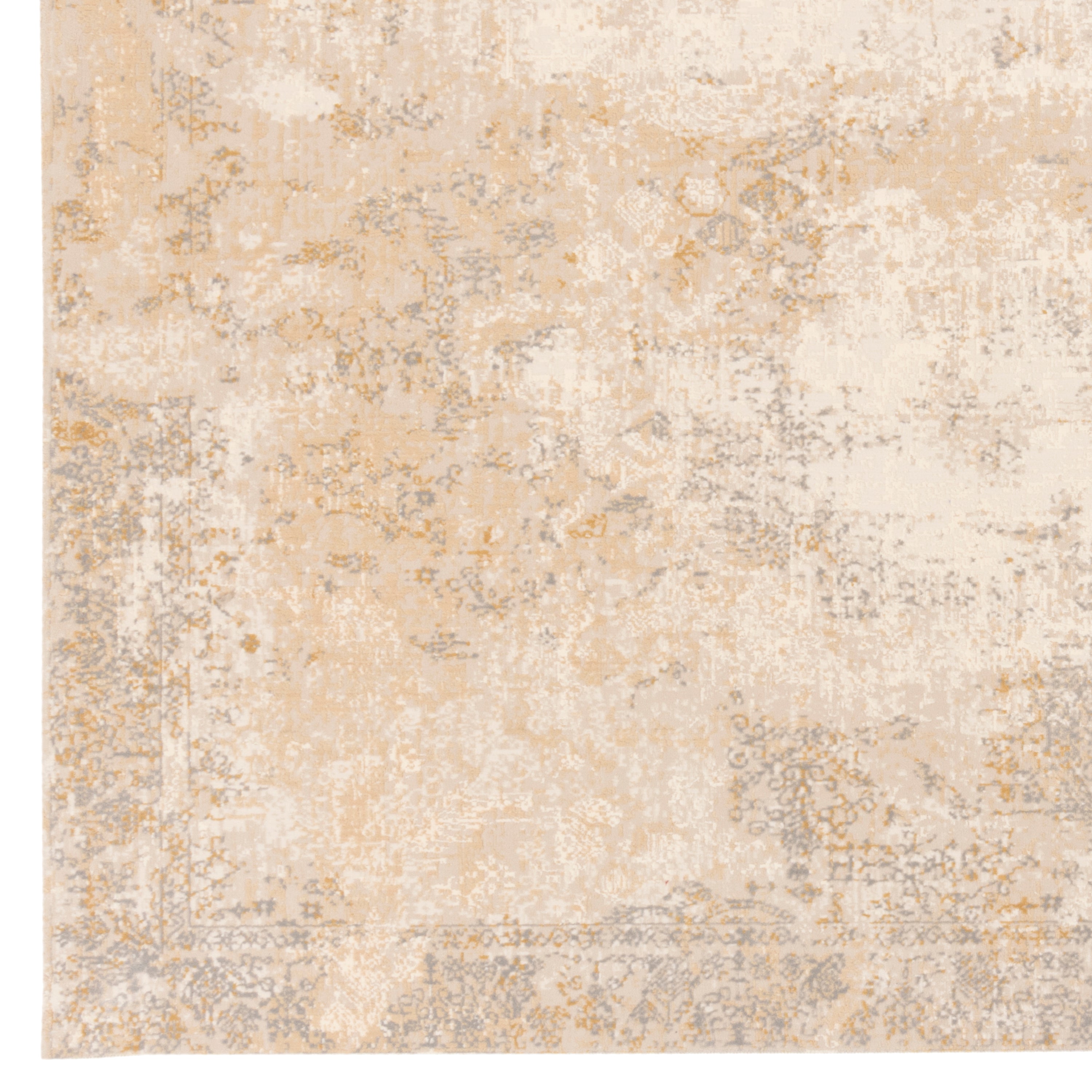 Machine-made Rug, Contemporary All-over, Polyester & Linen, SPU 400026