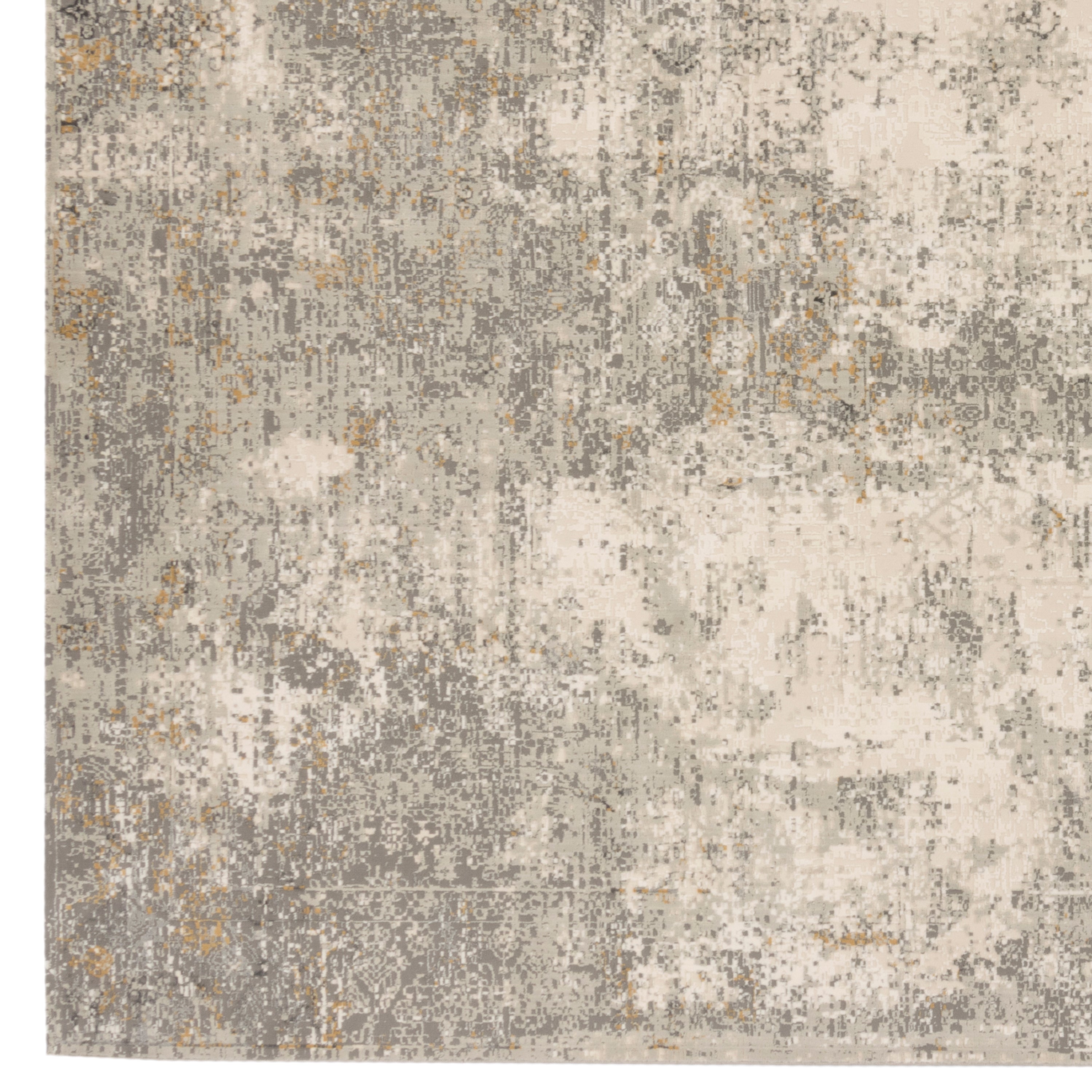 Machine-made Rug, Contemporary All-over, Polyester & Linen, SPU 400026