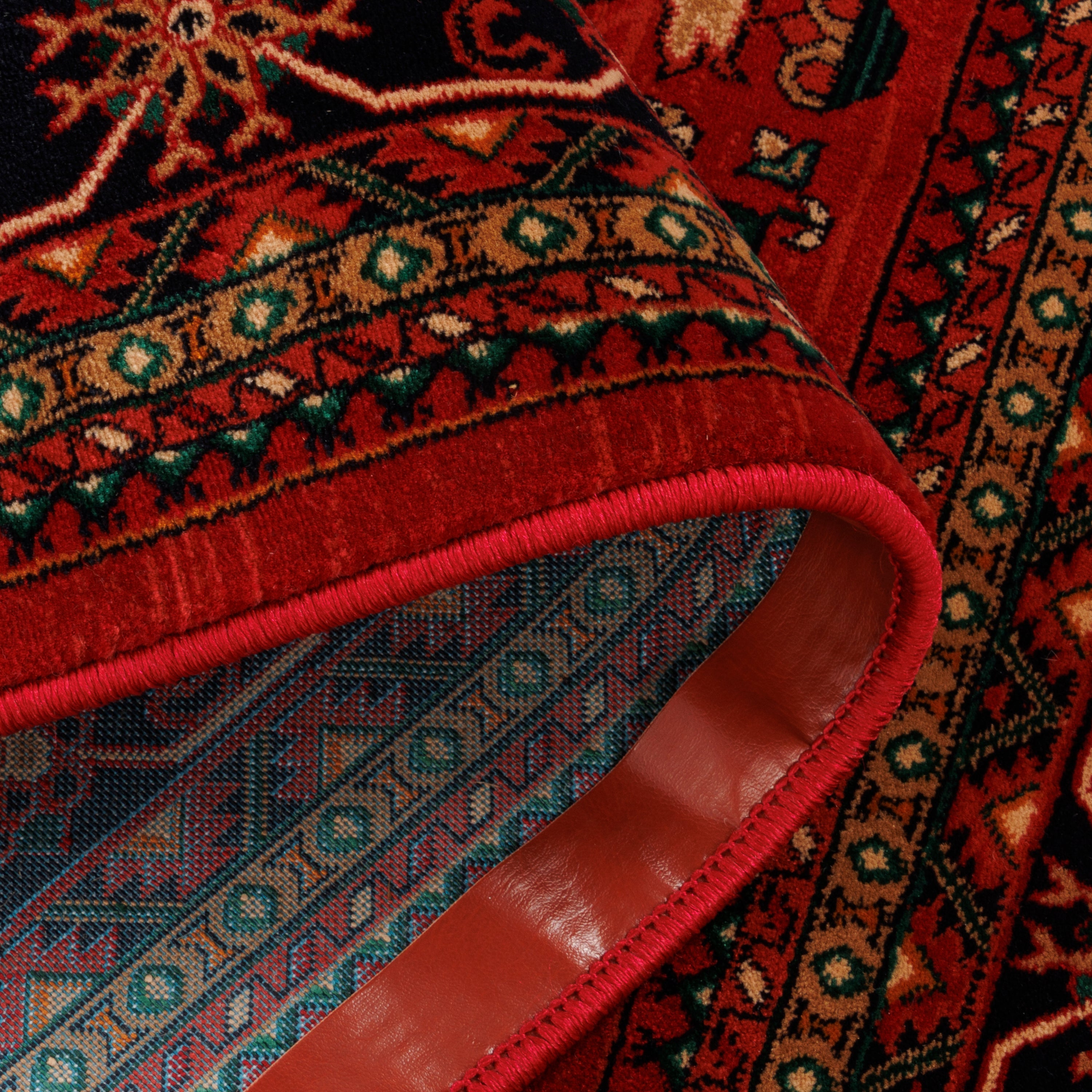 سجاد مصنوع آليًا، بنقش هندسي شامل، بوليستر وكتان، SPU 400146