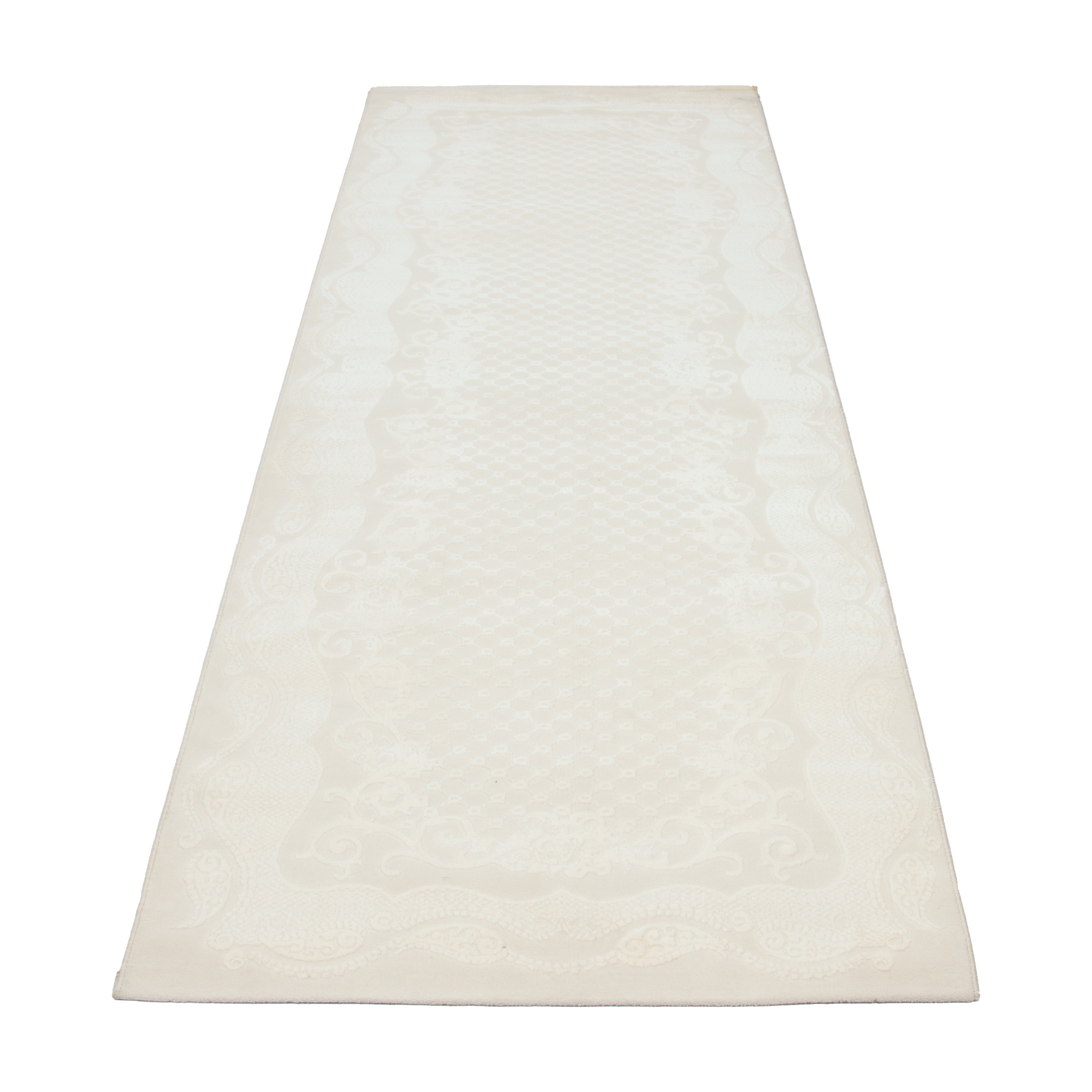 Machine-made Rug, Polyester & Linen, SPU 400302