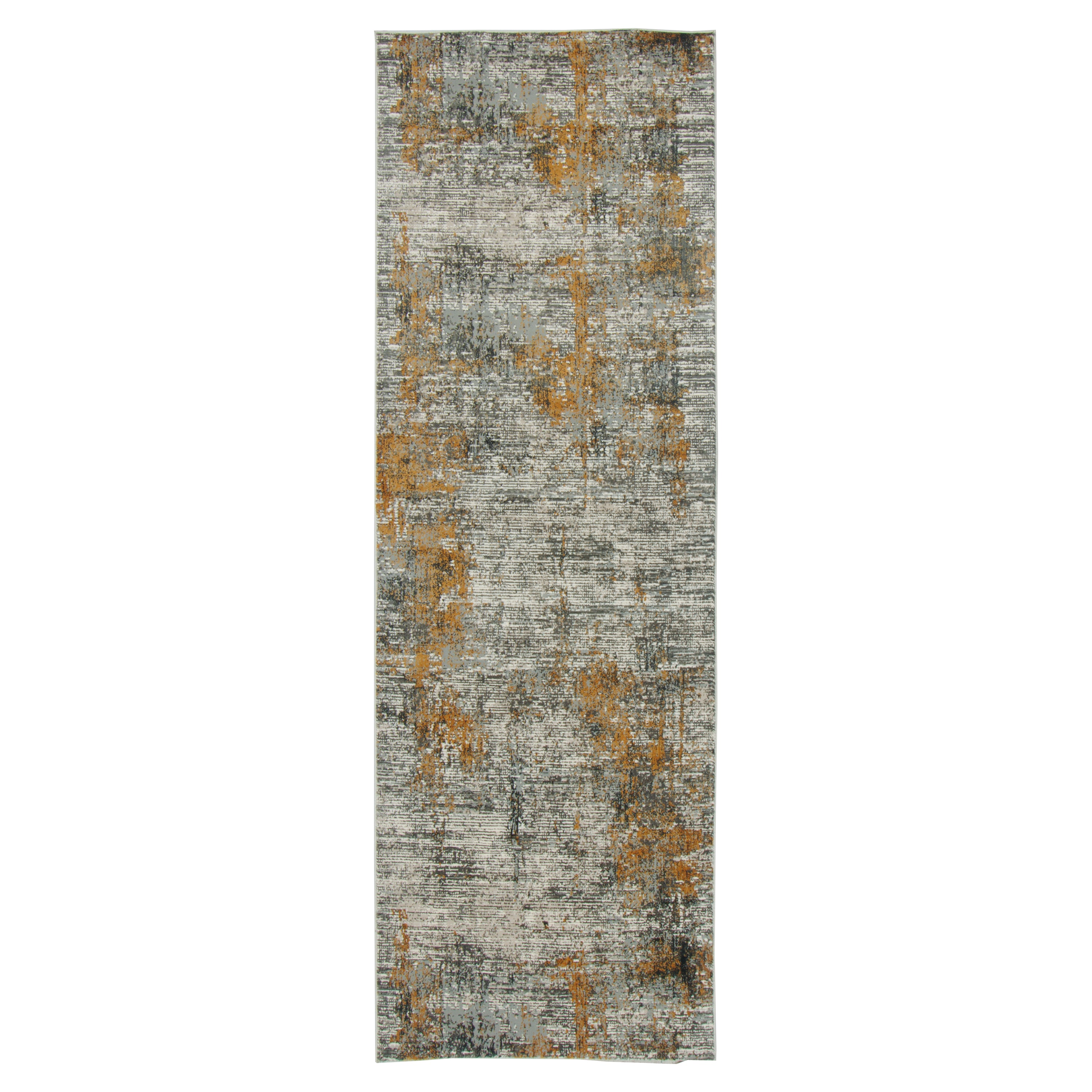 Machine-made Rug, Contemporary All-over, Polyester & Linen, SPU 400476