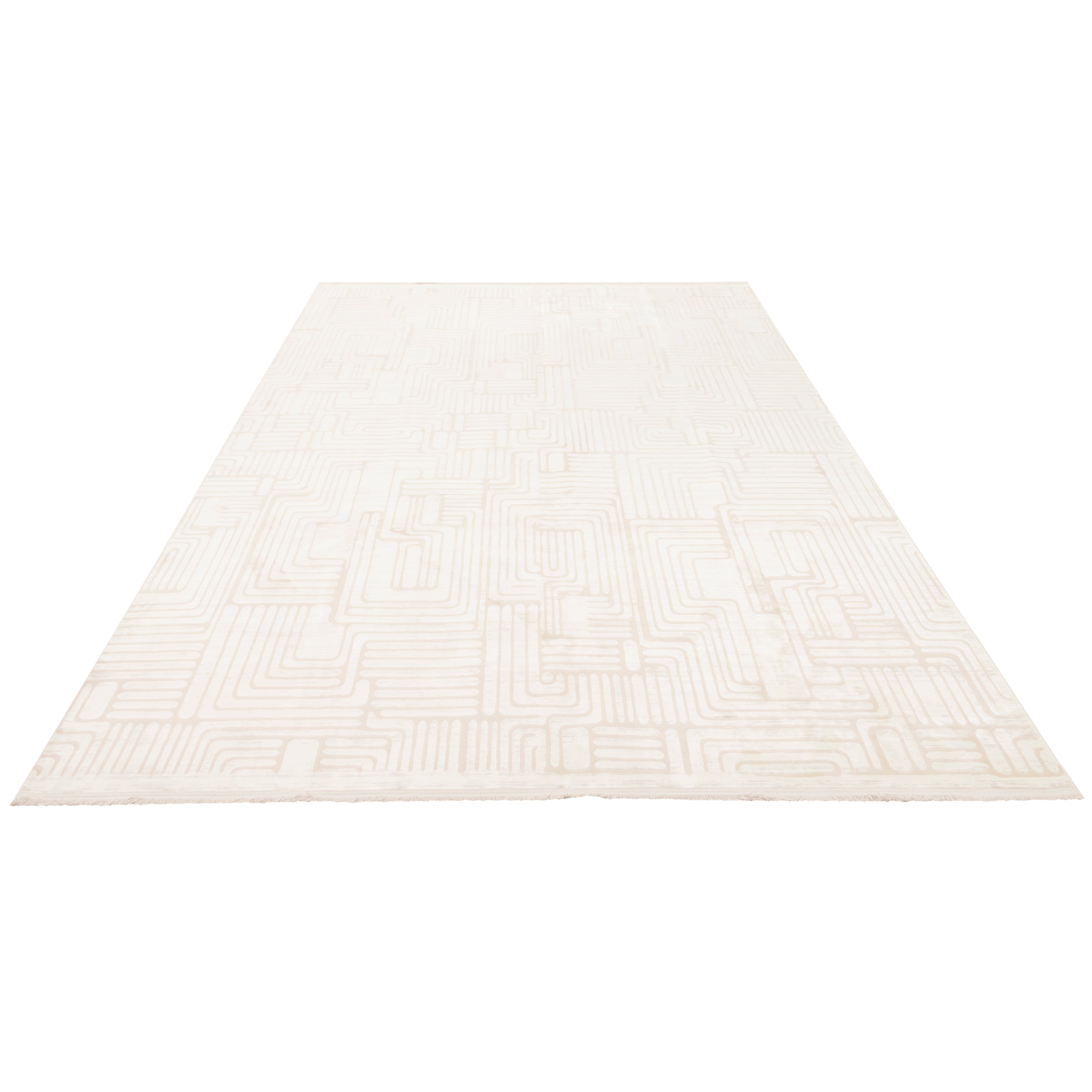 Machine-made Rug, Contemporary All-over, Acrylic & Modal, SPU 700117