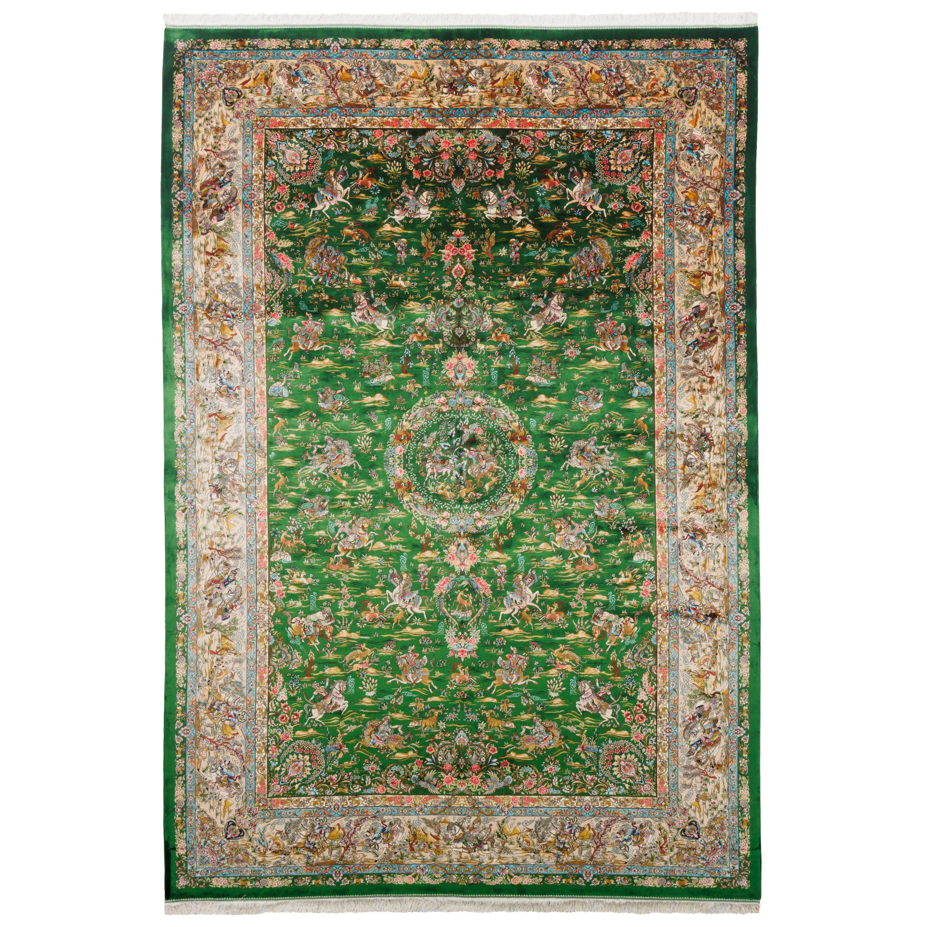 Machine-made Rug, Bamboo Silk, SPU 800251