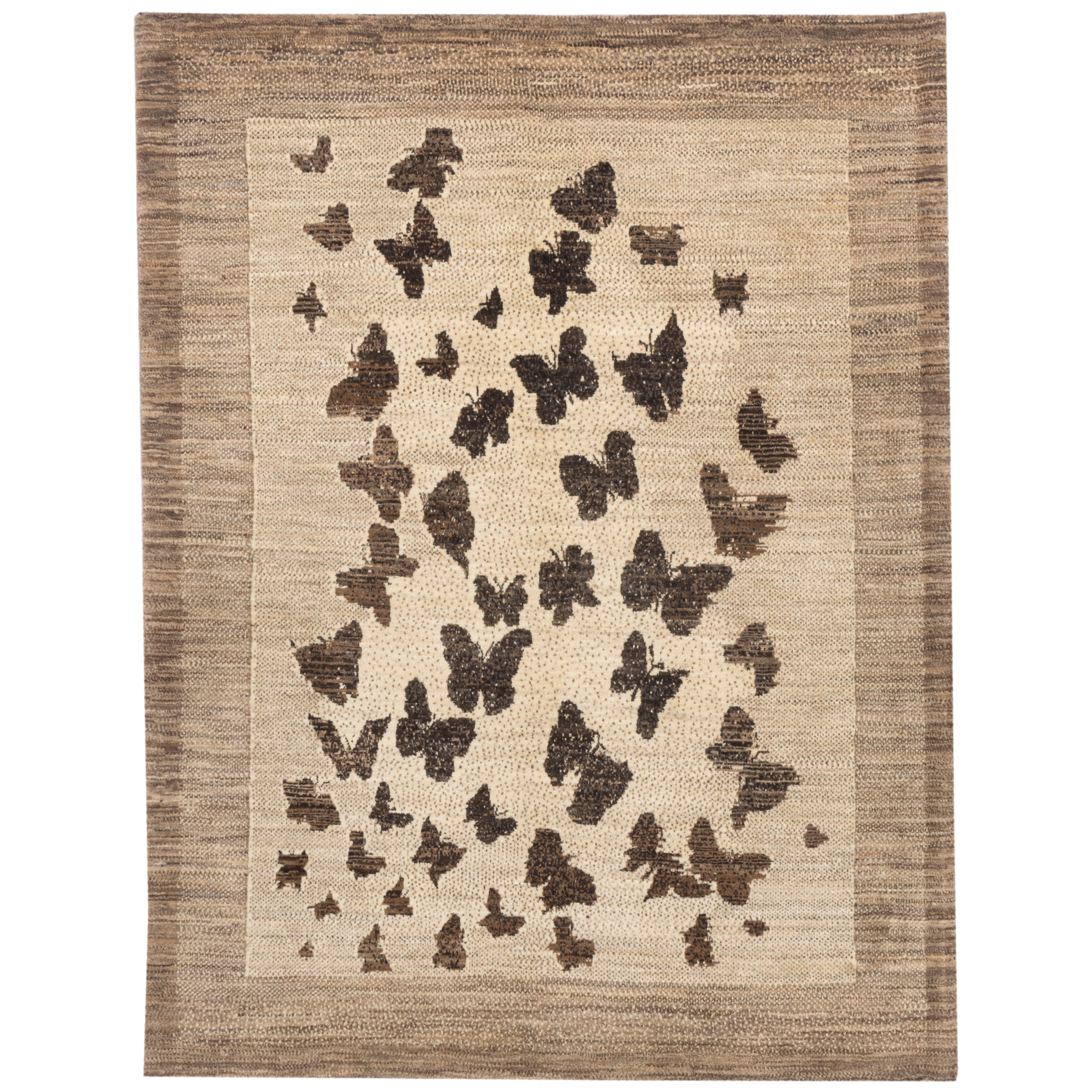 Shiraz Handmade Gabbeh — Sarasar | Full Wool | 152 × 200 cm | SKU 50301168